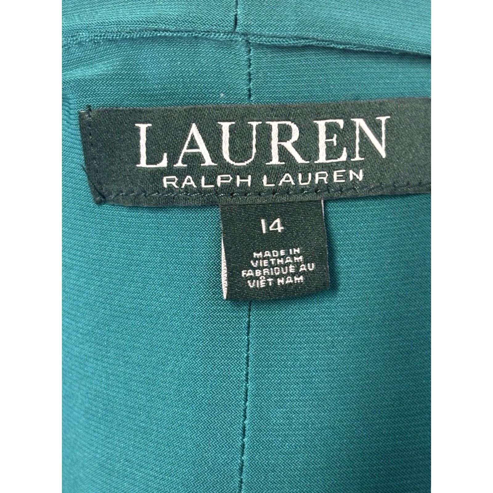 Ralph Lauren Lauren Ralph Lauren Jersey Shift Dress Sz 14 Women’s Green Bell Sleeve Comfort Size XL / US 12-14 / IT 48-50 - 5 Thumbnail