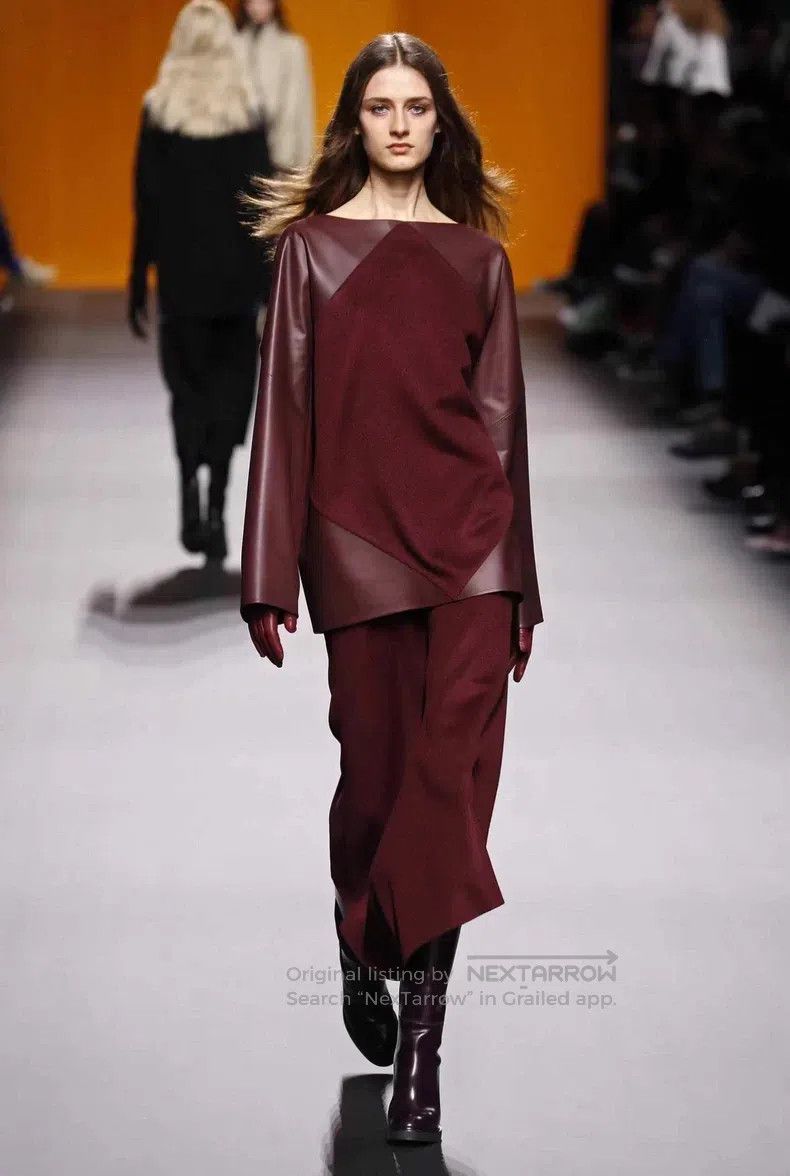 Hermes Hermes Show Model Patchwork Leather Short Jacket Size XS / US 0-2 / IT 36-38 - 1 Thumbnail