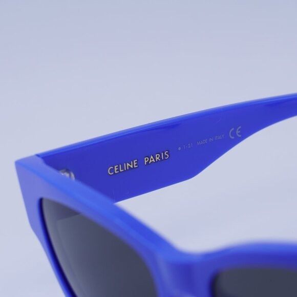 Celine 🕶️ New Celine L40197U 92A Blue/Smoke Sunglasses Size ONE SIZE - 7 Thumbnail