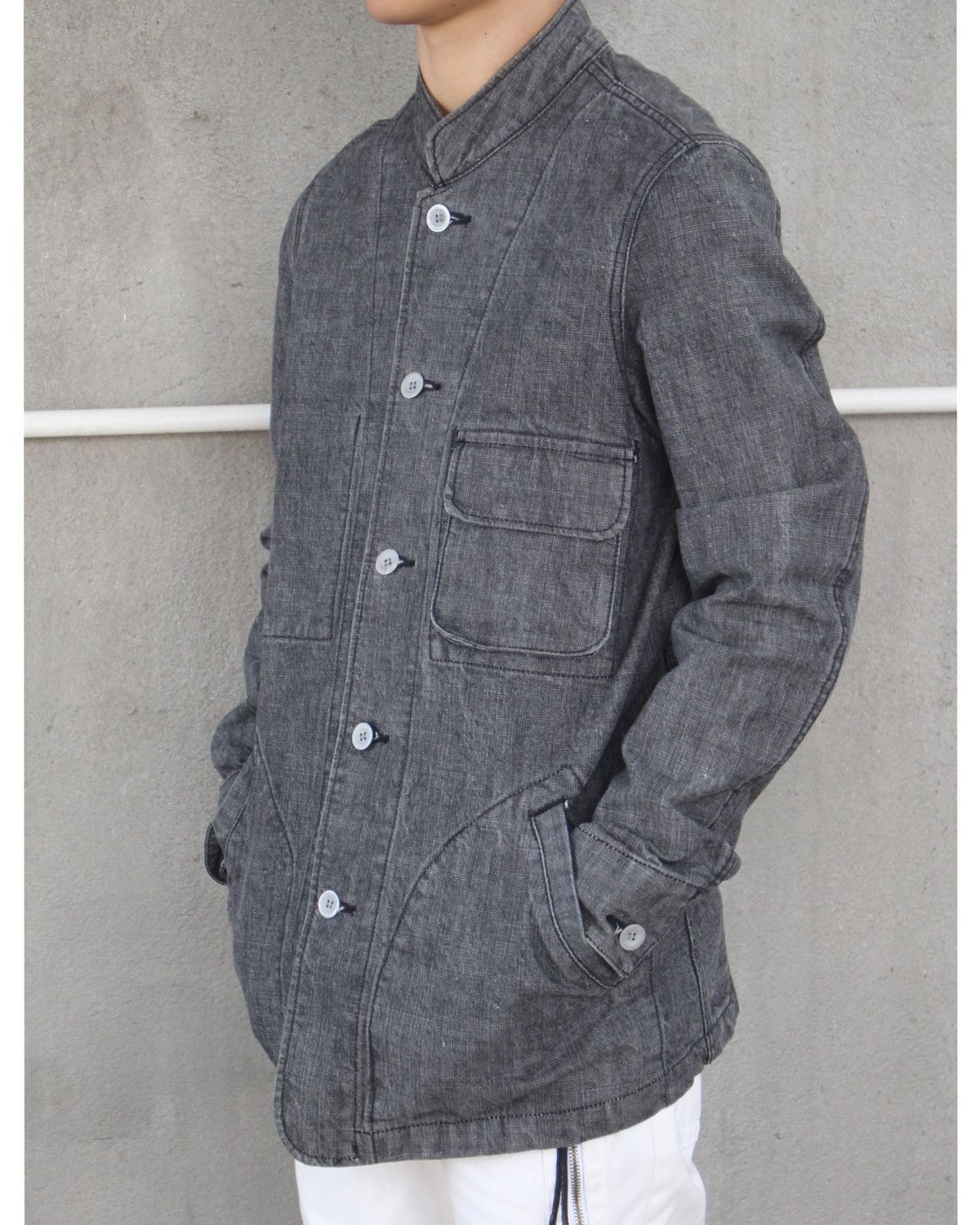 Japanese Brand 1990S PURETÉ BY HOUSTON HEAVY CHORE COAT JACKET Size US L / EU 52-54 / 3 - 2 Thumbnail