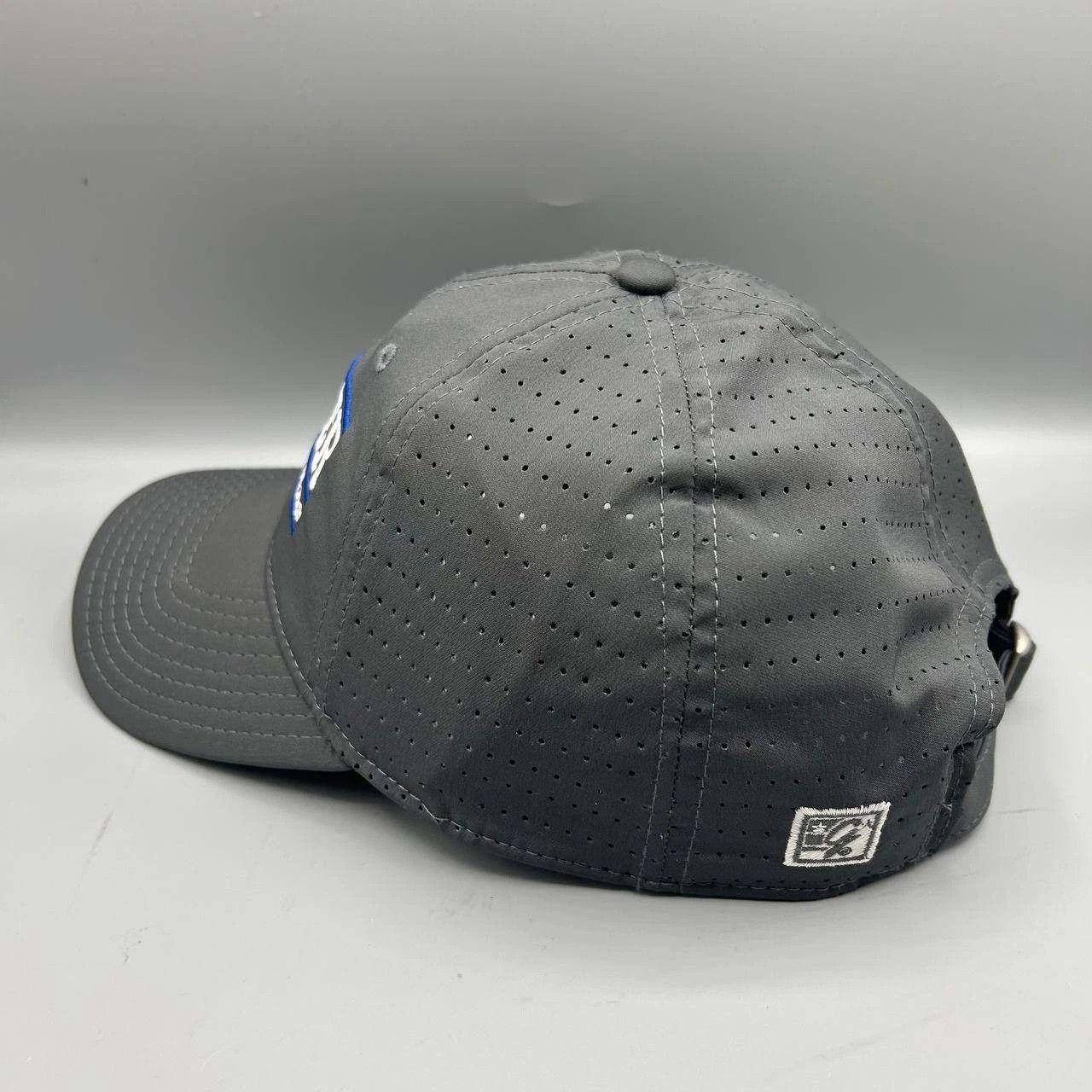 The Game Vintage Denver Rocky Mountains Hat Men Gray Strap Back Cap Size ONE SIZE - 4 Thumbnail