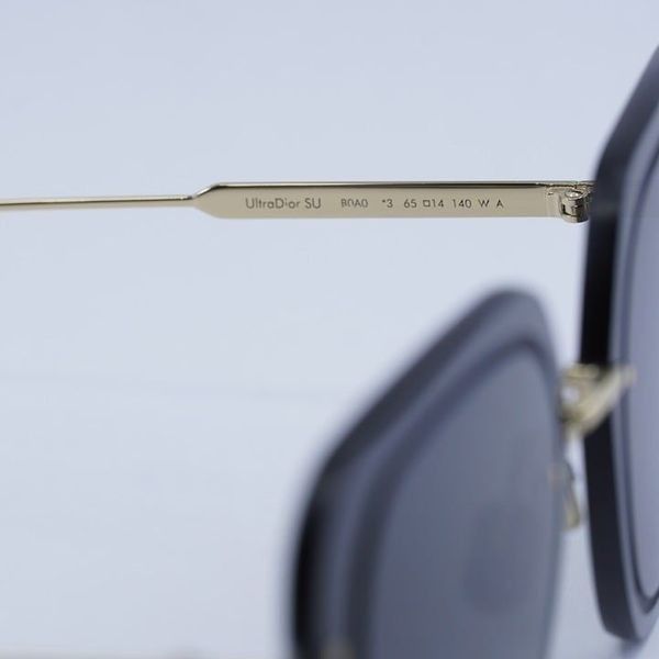 Dior New Dior ULTRADIOR SU B0A0 Sunglasses - Gold Frame, Smoke Size ONE SIZE - 8 Thumbnail