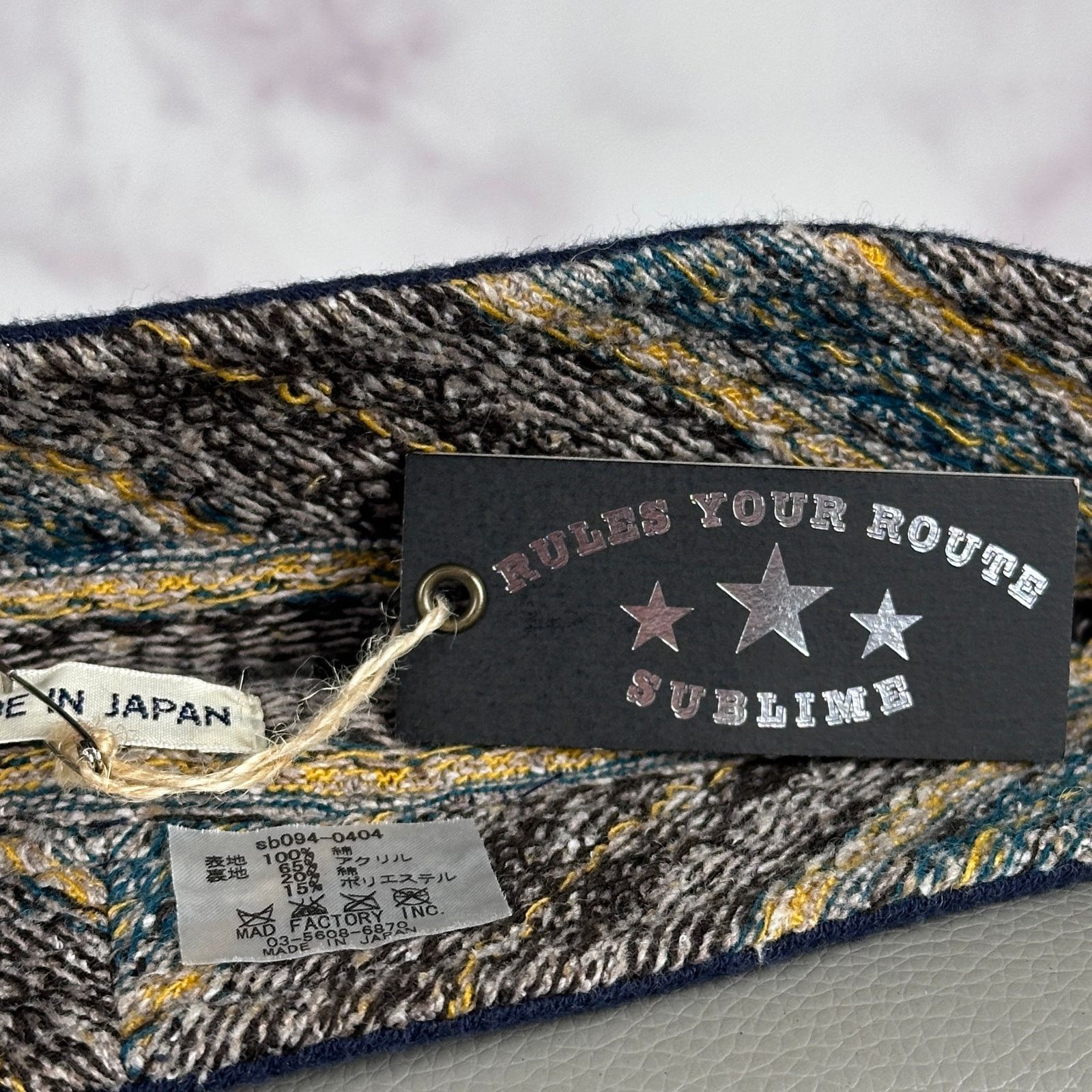 Sublime Sublime Japan Knit Navy Bucket Hat Size ONE SIZE - 7 Thumbnail