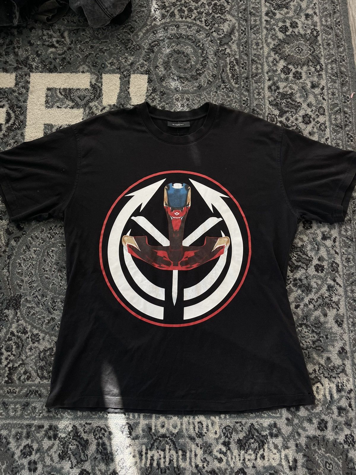 Givenchy Men’s Givenchy Black Short-Sleeve Size US L / EU 52-54 / 3 - 1 Thumbnail