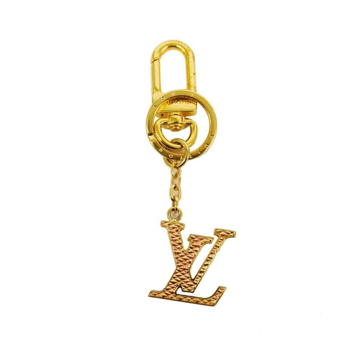 Louis Vuitton Louis Vuitton Keychain Portocre LV Guilloche M69557 