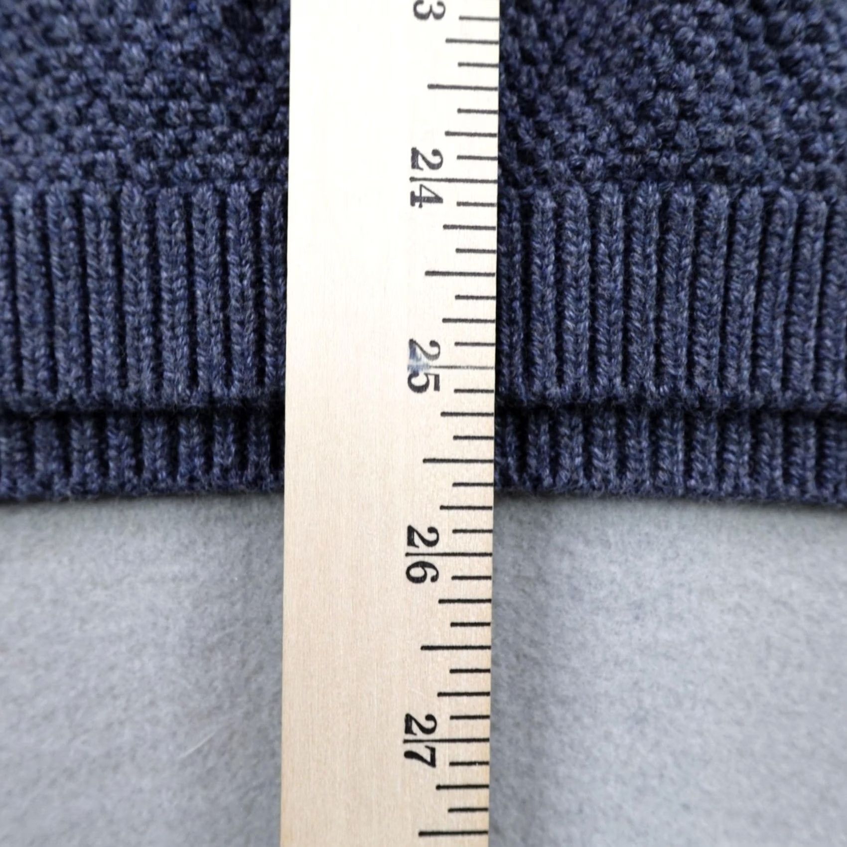 Prana VINTAGE? No. PrAna Sweater Mens XL Blue Forest Hill Roll Neck Pullover Organic Cotton Thermal Size US XL / EU 56 / 4 - 7 Thumbnail