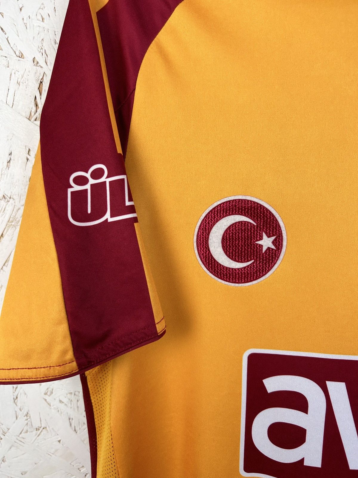 Adidas 00s Vintage Adidas Galatasaray 2008/09 Home Kit Jersey Size US S / EU 44-46 / 1 - 3 Thumbnail