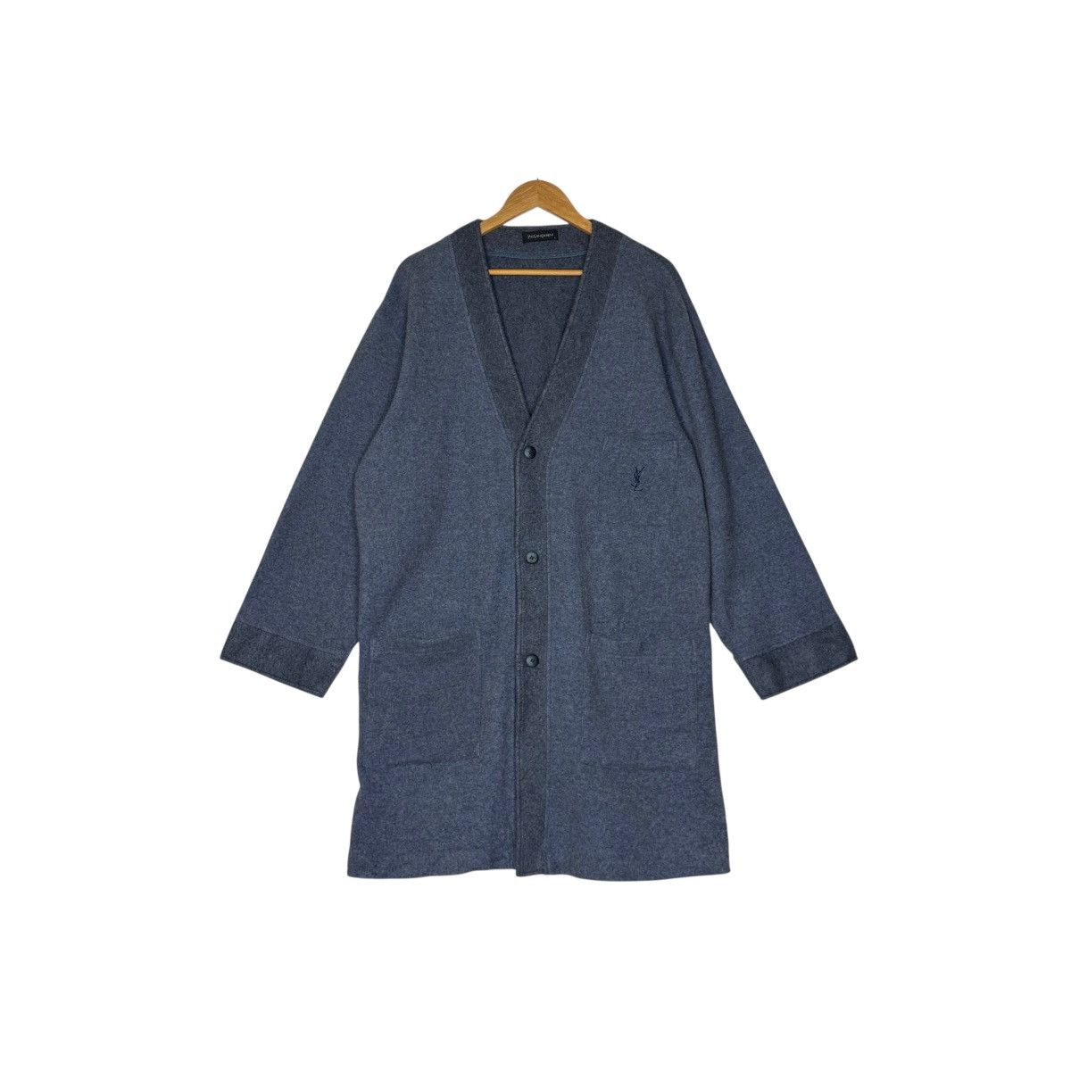 Yves Saint Laurent Yves Saint Laurent Inner Wool Jacket Size US L / EU 52-54 / 3 - 1 Thumbnail