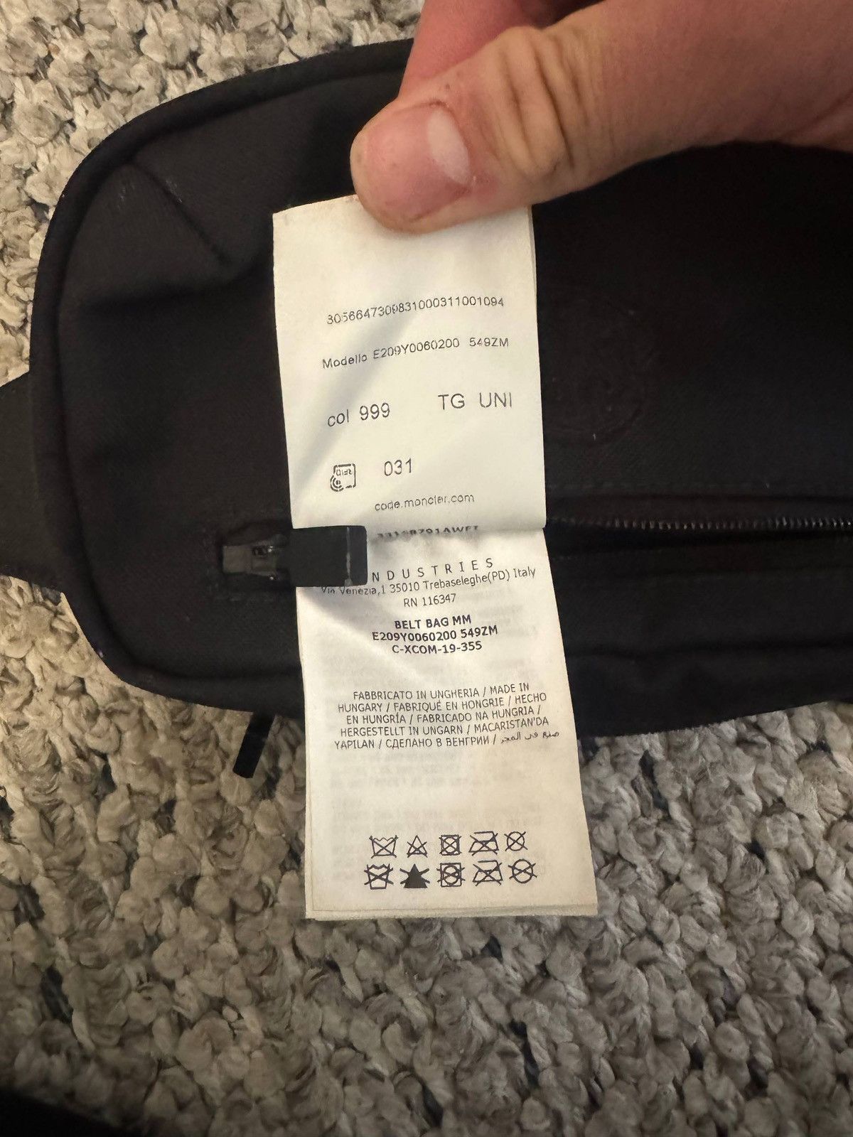 Alyx × Moncler Alyx x Moncler bag Size ONE SIZE - 7 Thumbnail