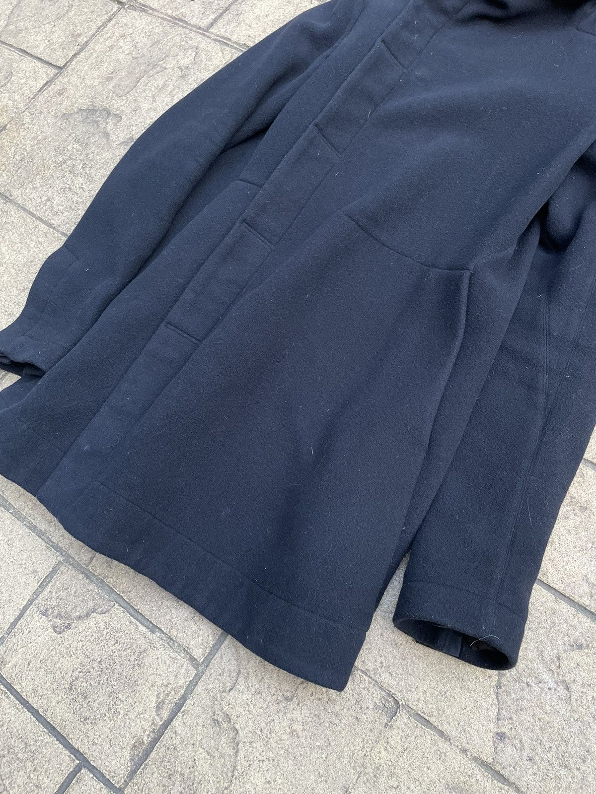 Rick Owens Rick Owens Drkshdw Coat Jacket Hooded Black Size US M / EU 48-50 / 2 - 3 Thumbnail