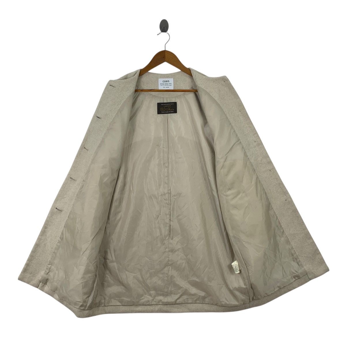 Japanese Brand COEN Ltd Japan Japanese Brand Casualwear Wool Coat Jacket Size M / US 6-8 / IT 42-44 - 3 Thumbnail