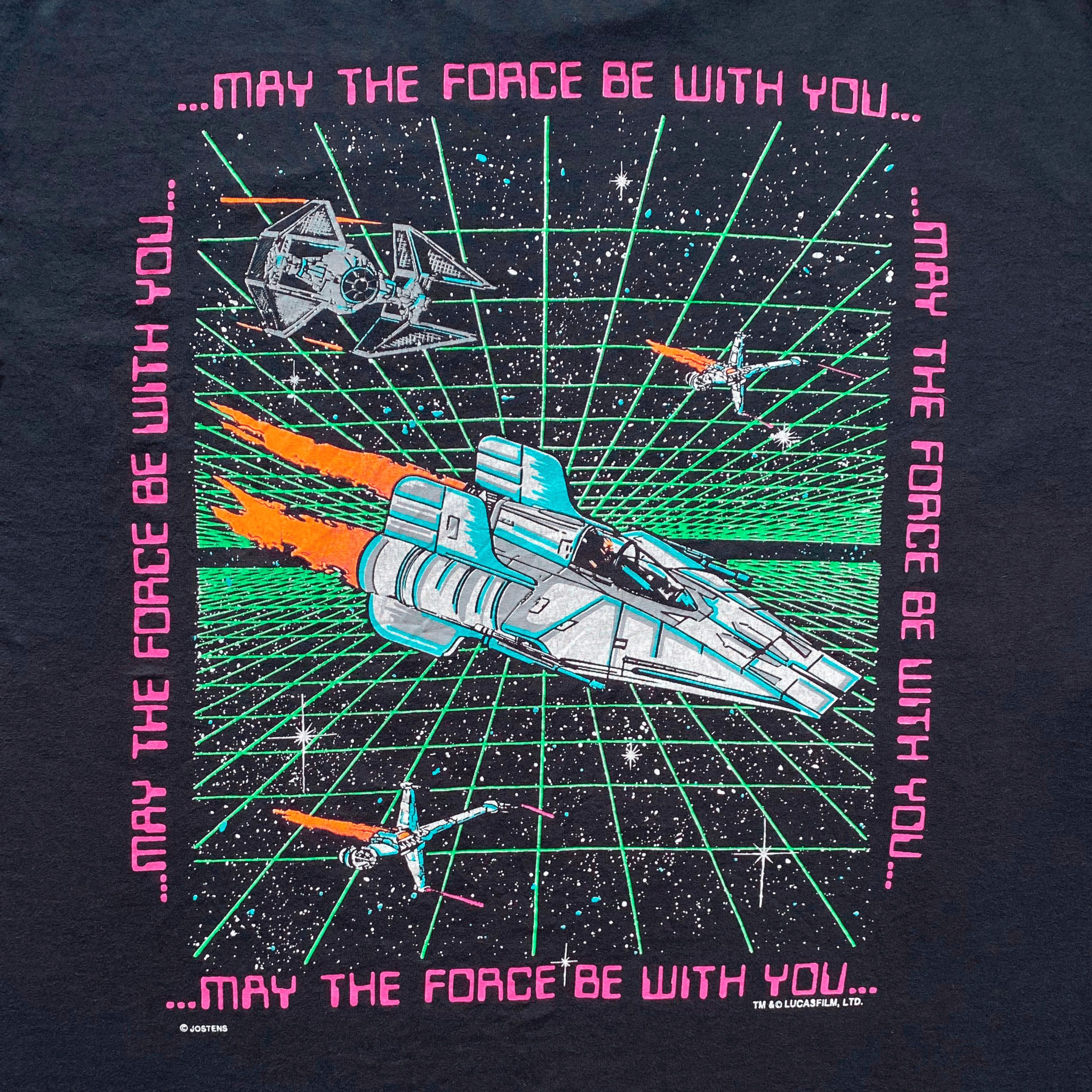 Star Wars × Vintage Vintage 1980s Star Wars In a Galaxy Far Far Away T-Shirt Size US XL / EU 56 / 4 - 5 Thumbnail