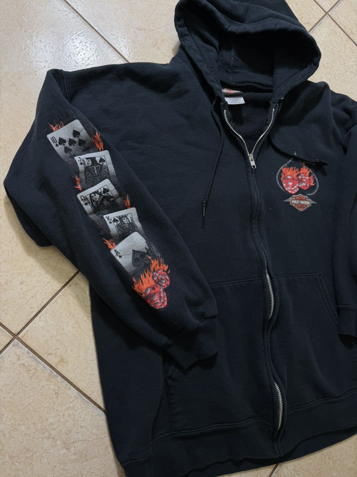 Harley Davidson Harley Davidson Zip Up Hoodie Large Size US L / EU 52-54 / 3 - 2 Thumbnail