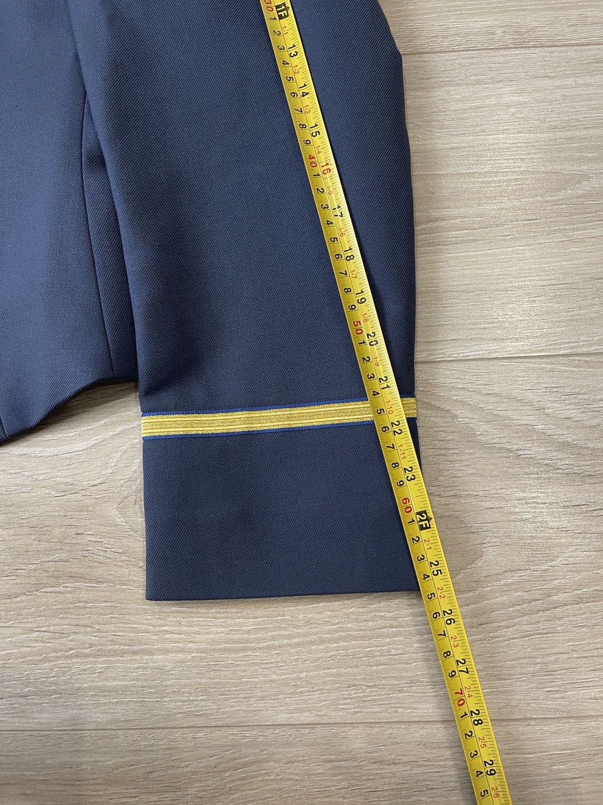 Vintage Vintage Royal Netherlands Air Force KLU Officer Mess Jacket Size 40R - 11 Thumbnail