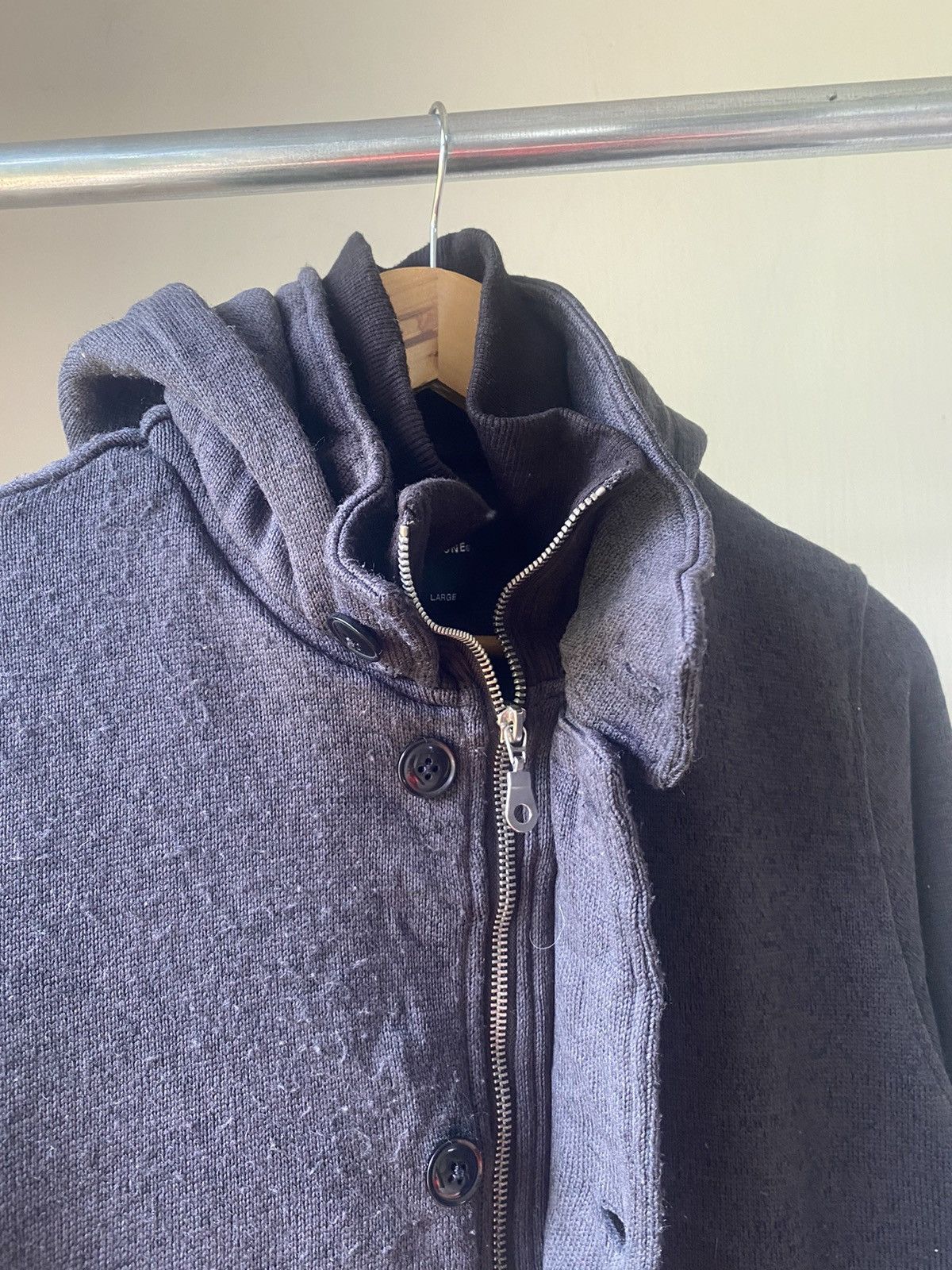 Japanese Brand × Plus One Clothing Sick☠️ Plus One Japan Parka Military Jacket Hoodie Size US M / EU 48-50 / 2 - 6 Thumbnail