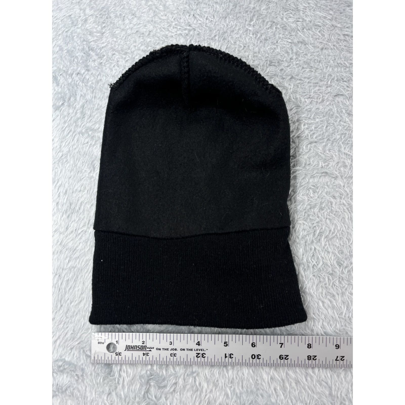 Vintage Beanie Toque Adult One Size Black Knit Acrylic Polyester Lined Outdoors Ski Hat/Cap Mens Beanie Outdoor Ski Winter Black Size ONE SIZE - 5 Thumbnail