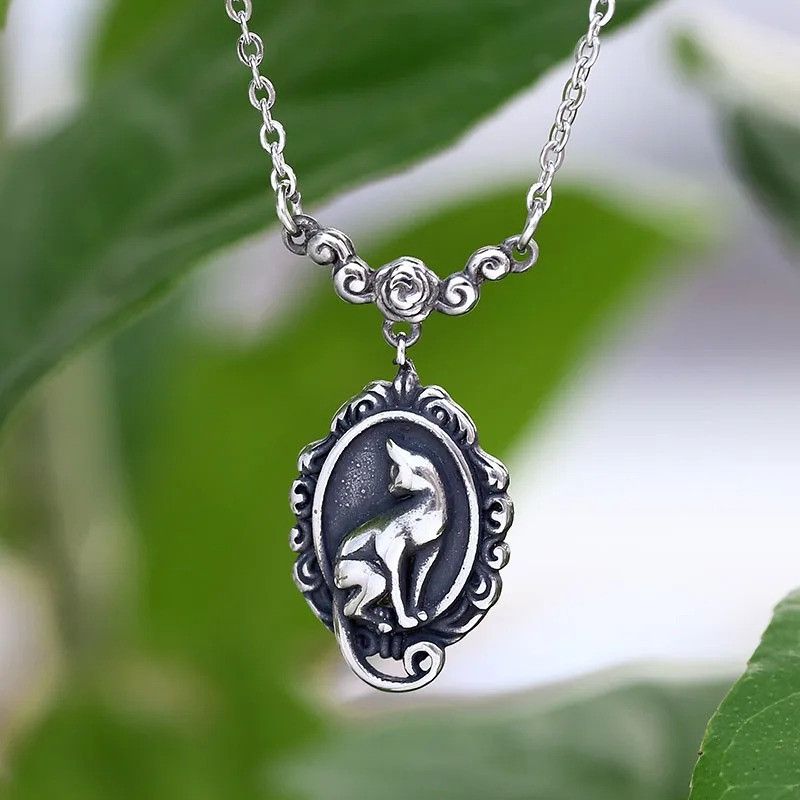 Japanese Brand × Jewelry Cat And Flower Pendant Necklace 2025 Size ONE SIZE - 3 Thumbnail