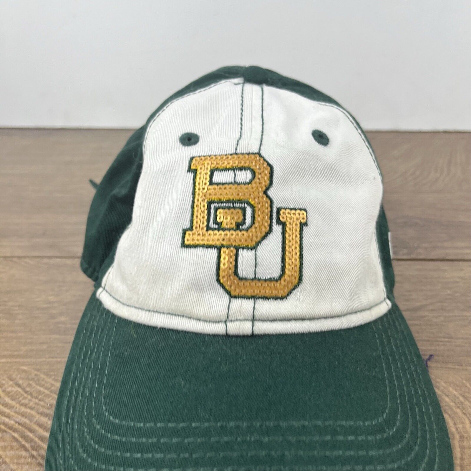New Era Baylor Bears Hat Baylor New Era 9Twenty White Adjustable Hat Size ONE SIZE - 6 Thumbnail
