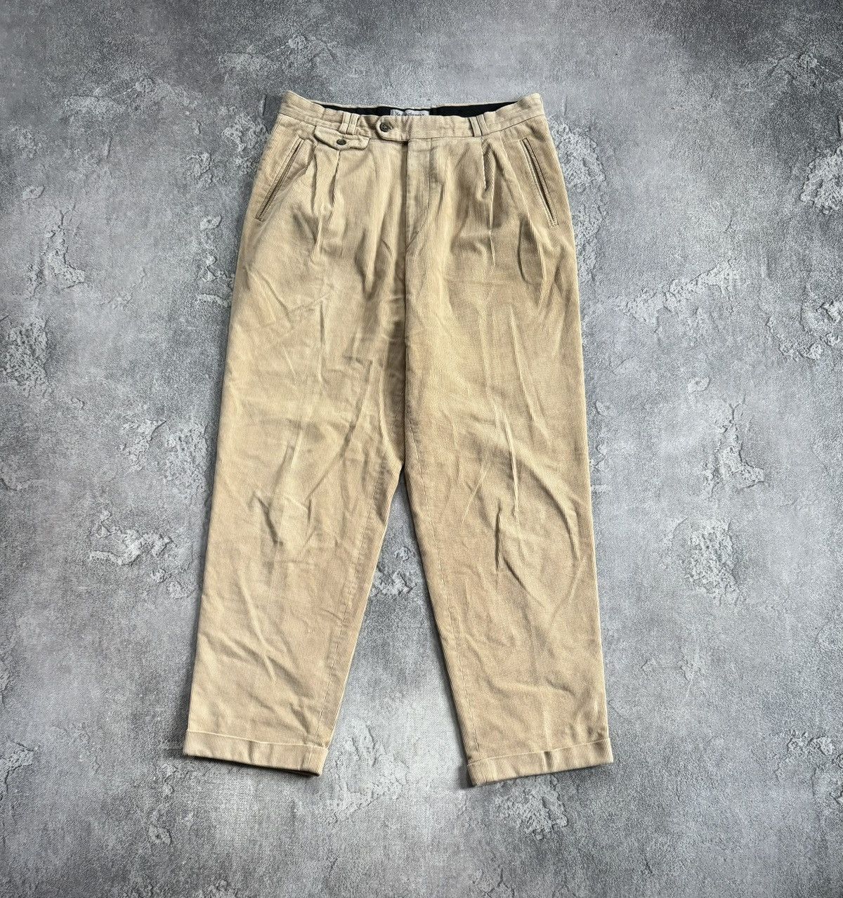 Yves Saint Laurent YvesSaintLaurent 80s 90s L/XL velvet corduroy pants trousers Size US 36 / EU 52 - 6 Thumbnail