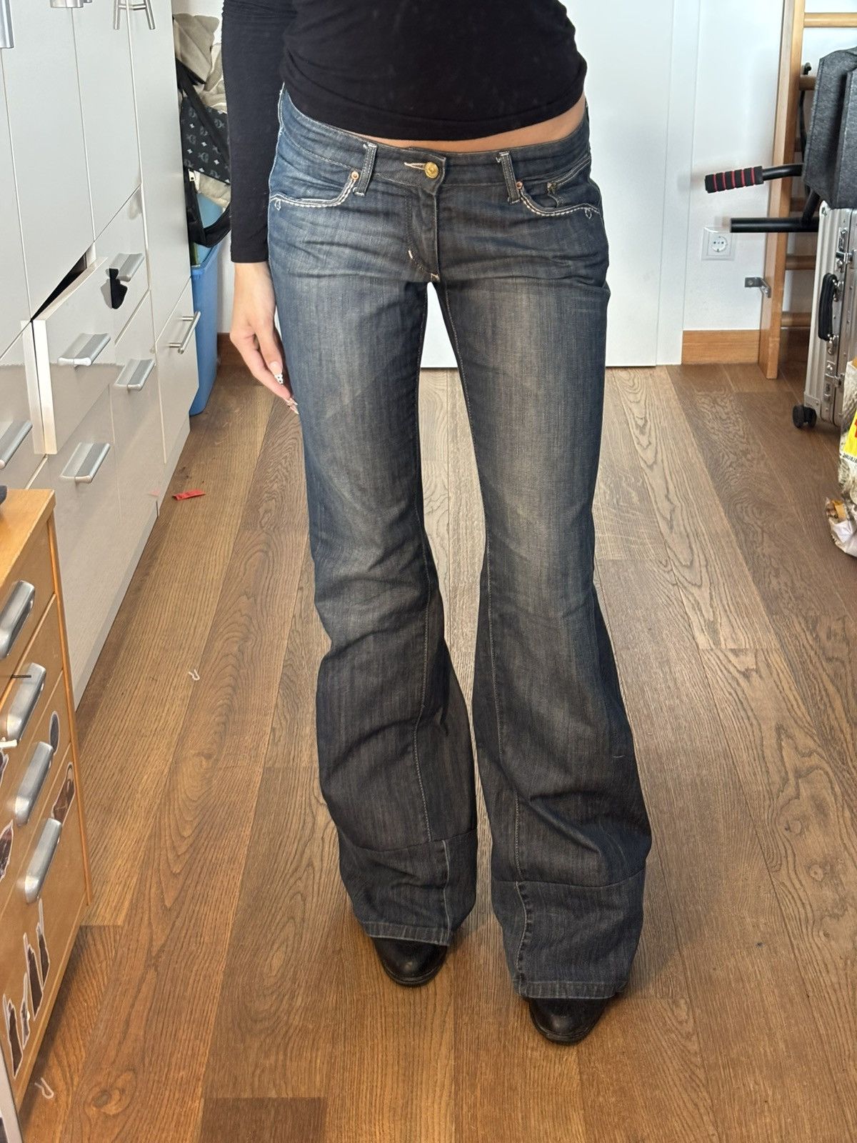 Other Custommade flared pants jeans Size 26" / US 2 / IT 38 - 1 Thumbnail