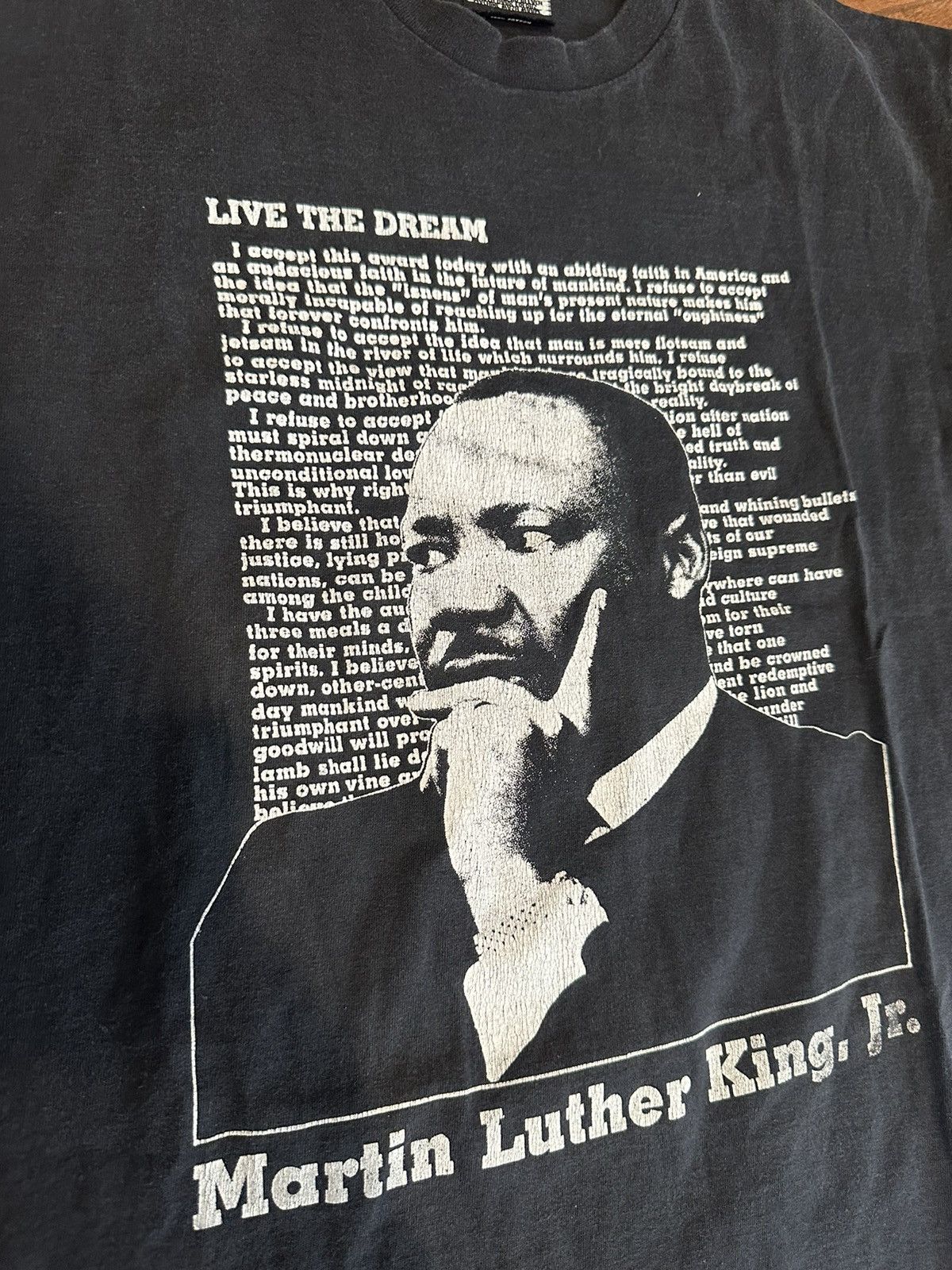 Vintage 1988 Martin luther king jr shirt Size US L / EU 52-54 / 3 - 3 Thumbnail