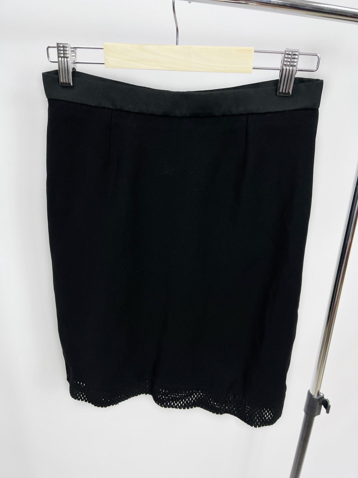 image of Balenciaga Paris Skirt Size 38 Black Vintage, Women's