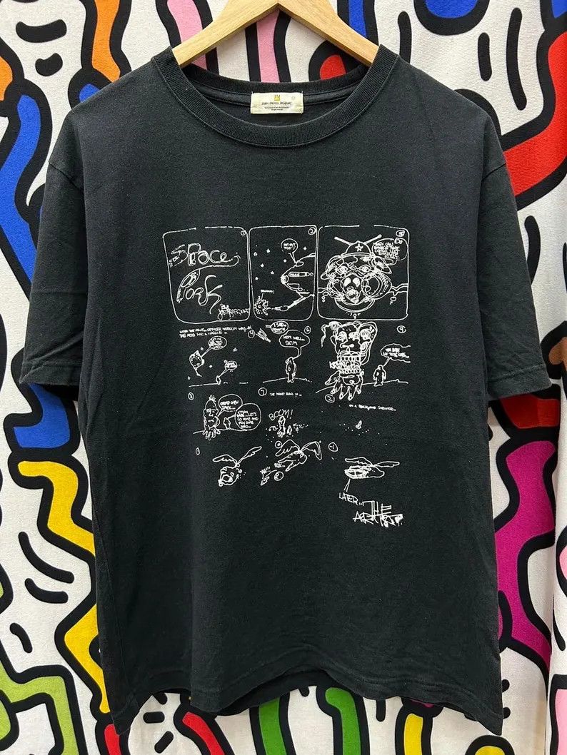 Vintage Vintage 2000s Jean Michel Basquiat Art tshirt size L Size US L / EU 52-54 / 3 - 2 Thumbnail