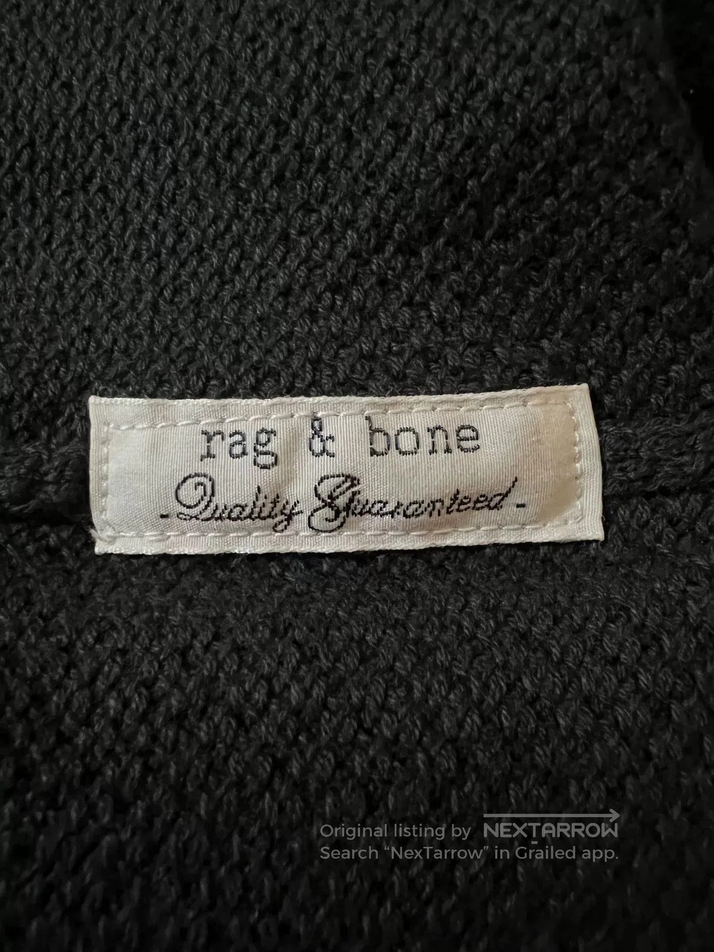 Rag & Bone classic henley waffle knit pullover sweater. Size US XL / EU 56 / 4 - 5 Thumbnail