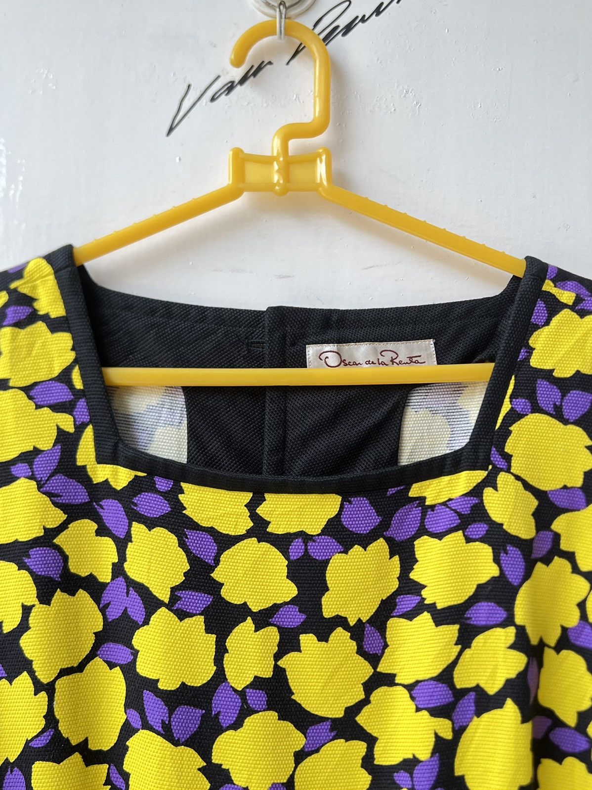 Oscar De La Renta OSCAR DE LA RENTA Flower Motive Dress Size XS / US 0-2 / IT 36-38 - 4 Thumbnail