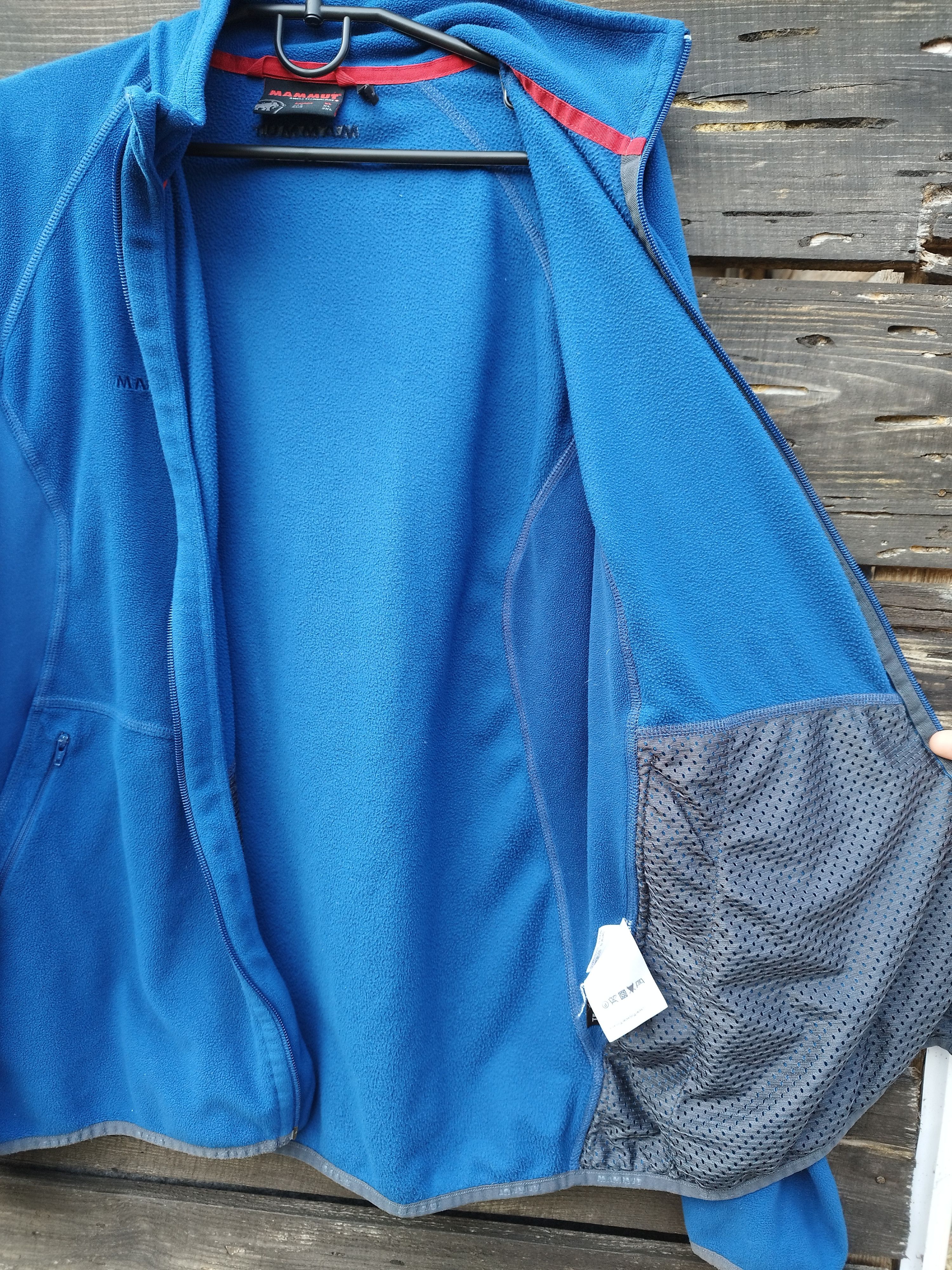 Mammut Mammut Performance Fleece Mid-Layer Jacket Blue - Men's Size US XL / EU 56 / 4 - 9 Thumbnail