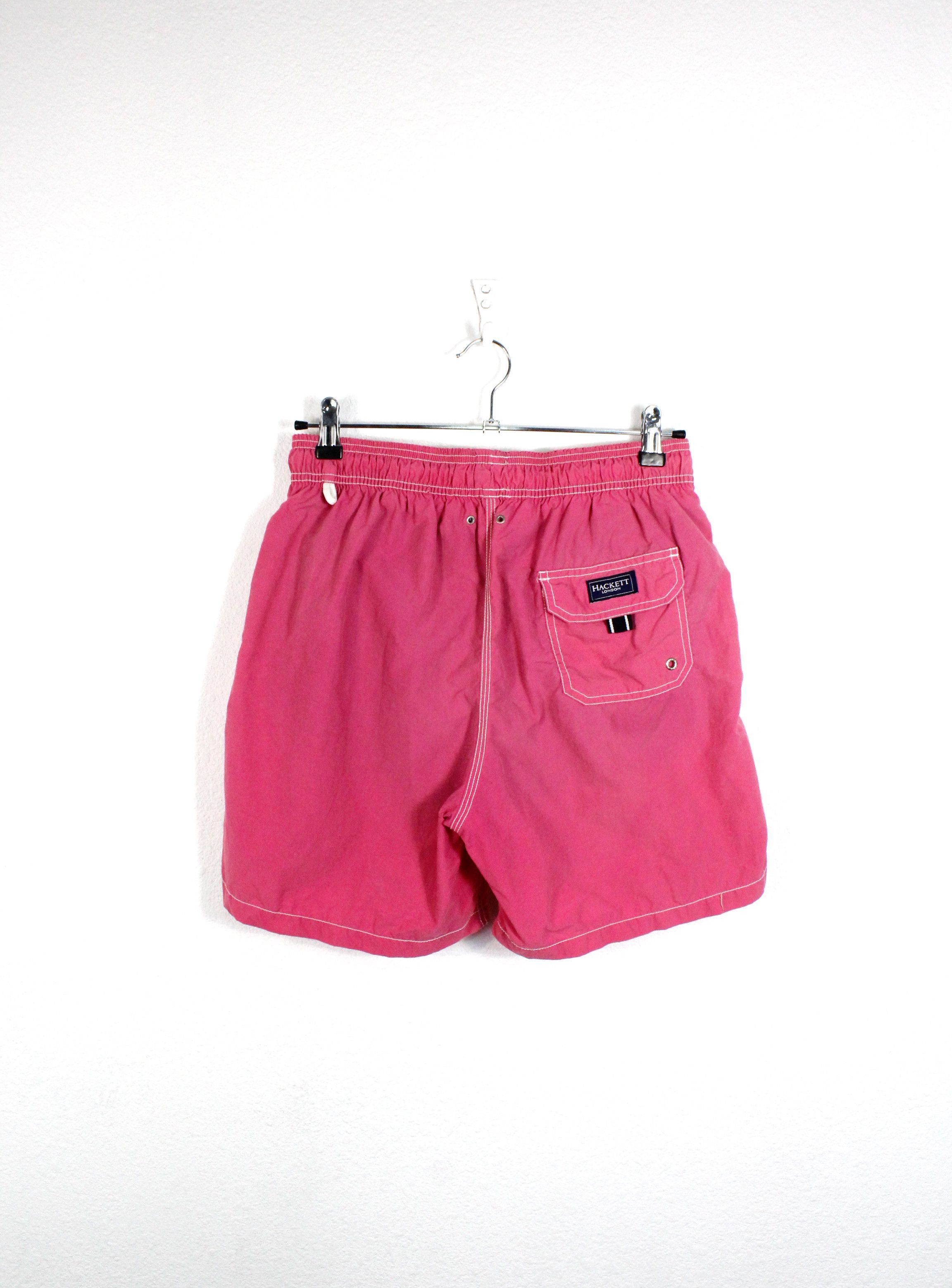 Hackett × Pink × Swims Hackett London Logo Pink Swim Shorts Bath M size Size US 30 / EU 46 - 4 Thumbnail