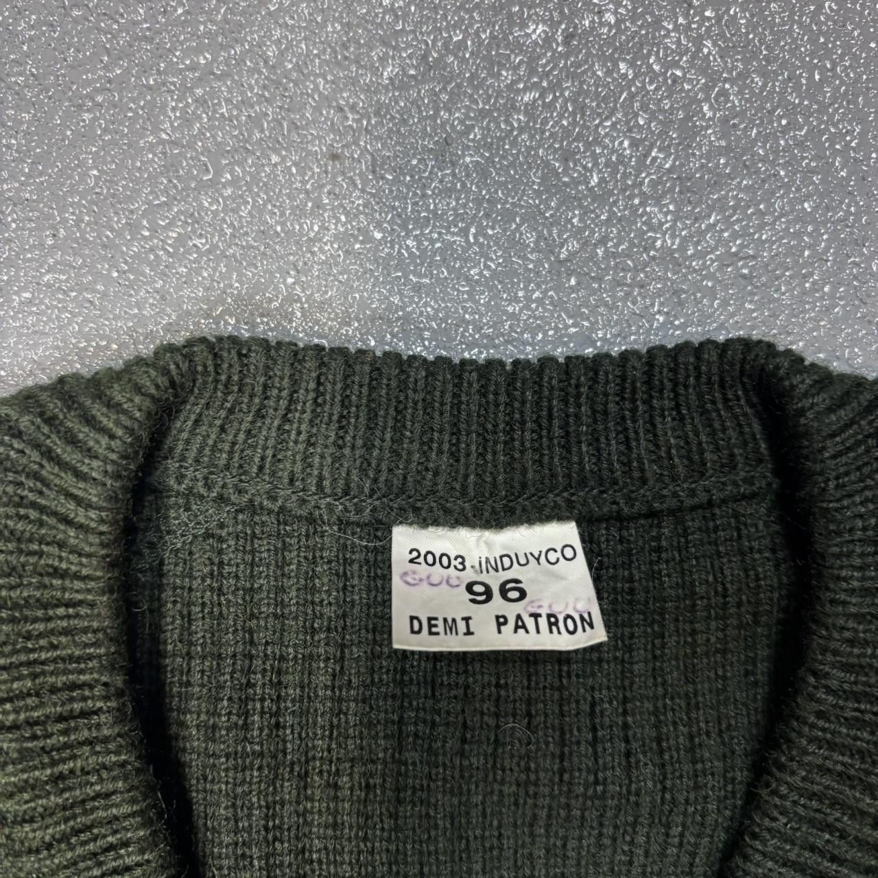 Japanese Brand × Vintage Vintage y2k Military surplus ribbed archive sweater Size US M / EU 48-50 / 2 - 5 Thumbnail