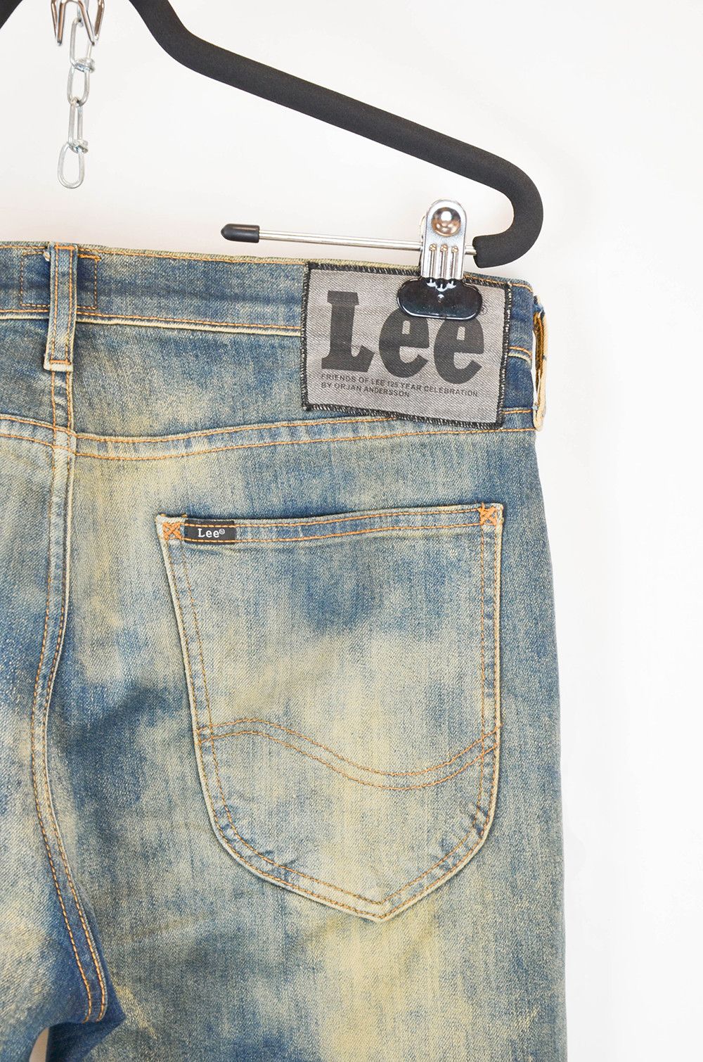 Lee Lee Luke Acid Wash Limited Edition Jeans – 31/32 Size US 31 - 10 Thumbnail