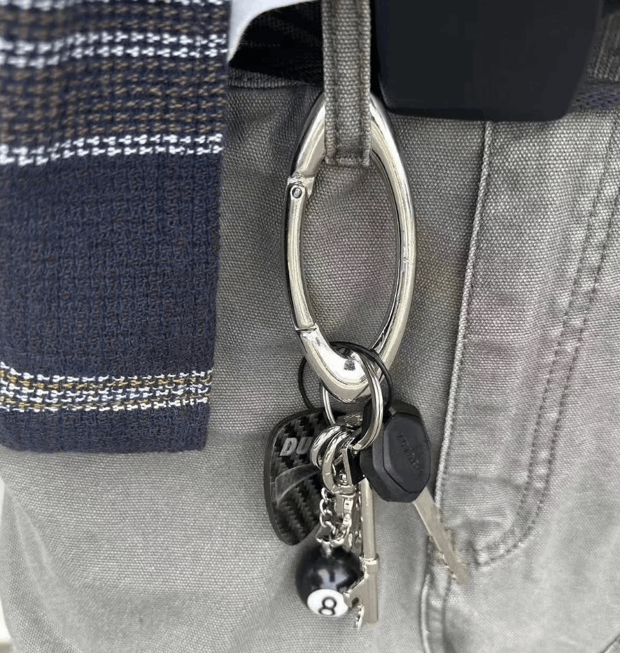 Streetwear × Stussy × Vintage Stussy Silver SS Link