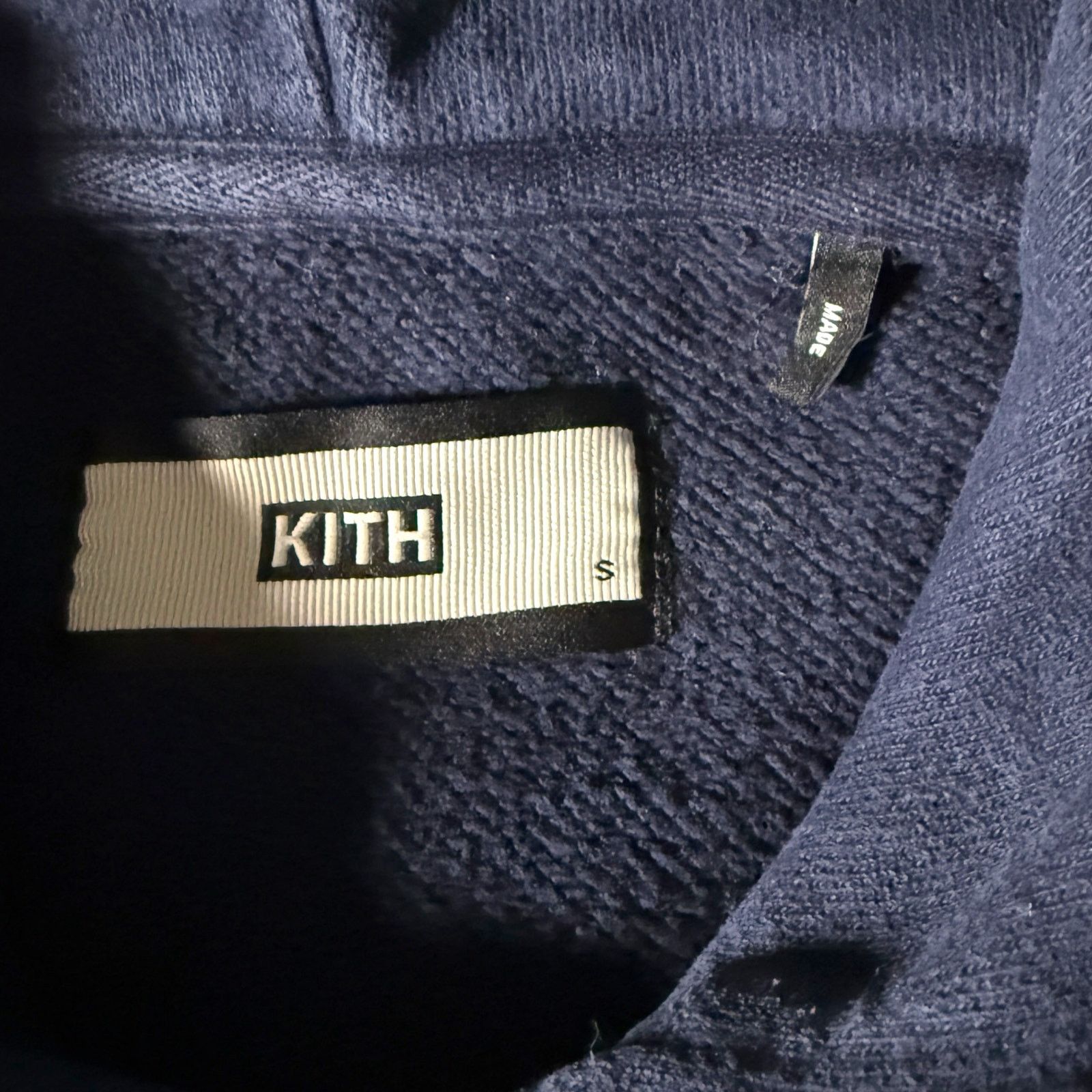 Kith KITH 2014 Navy Box Logo Hoodie Mens S - Collector RN# 140659 Size US S / EU 44-46 / 1 - 10 Thumbnail