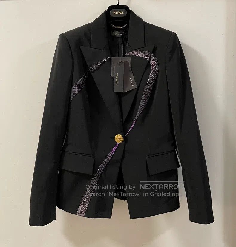 Versace Versace Classic one-button blazer Size M / US 6-8 / IT 42-44 - 1 Thumbnail