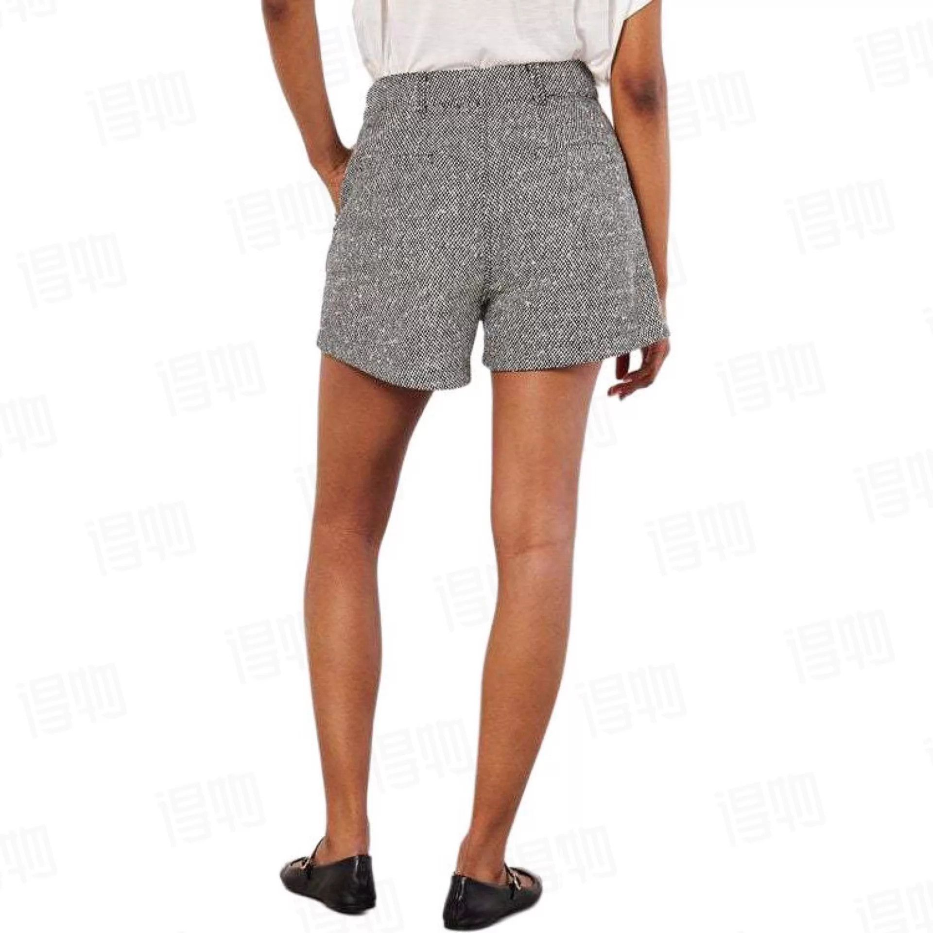Gucci GUCCI Gray-Green Fresh Elegant Vibe Shorts Size 40 Size 27" / US 4 / IT 40 - 8 Thumbnail