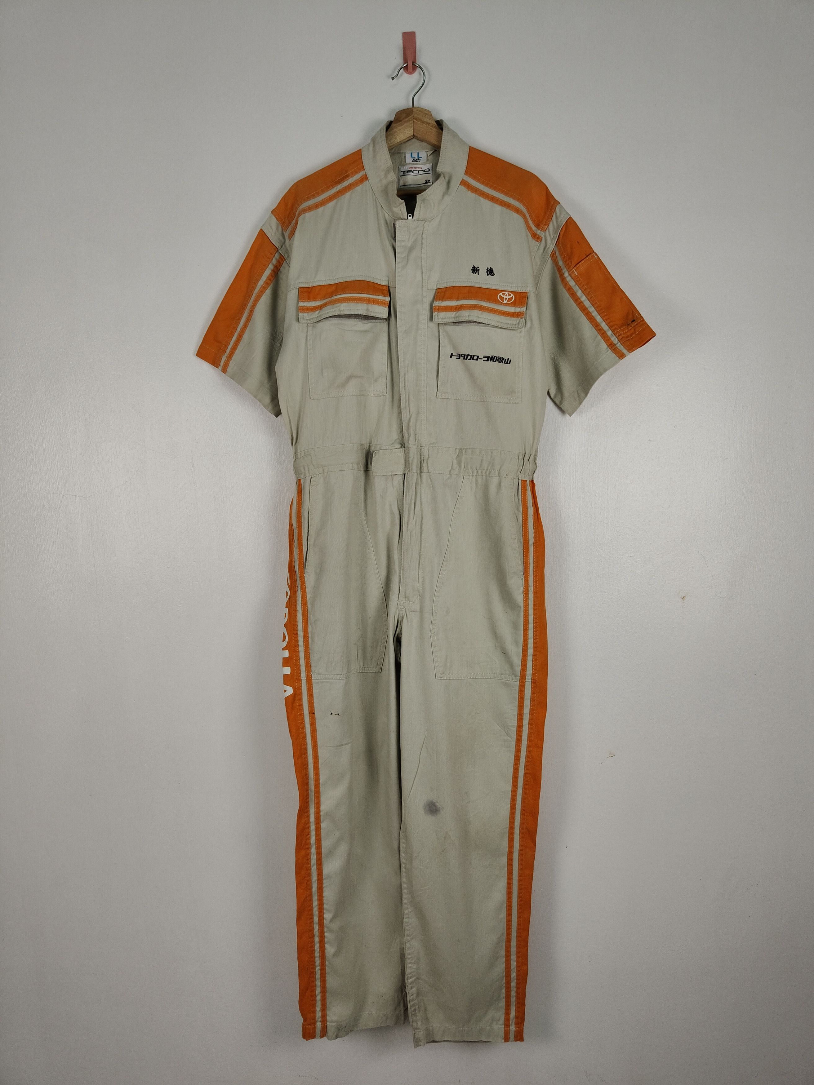 Vintage Vintage Toyota Corolla Team Work Wear Coverall Size US 32 / EU 48 - 1 Thumbnail