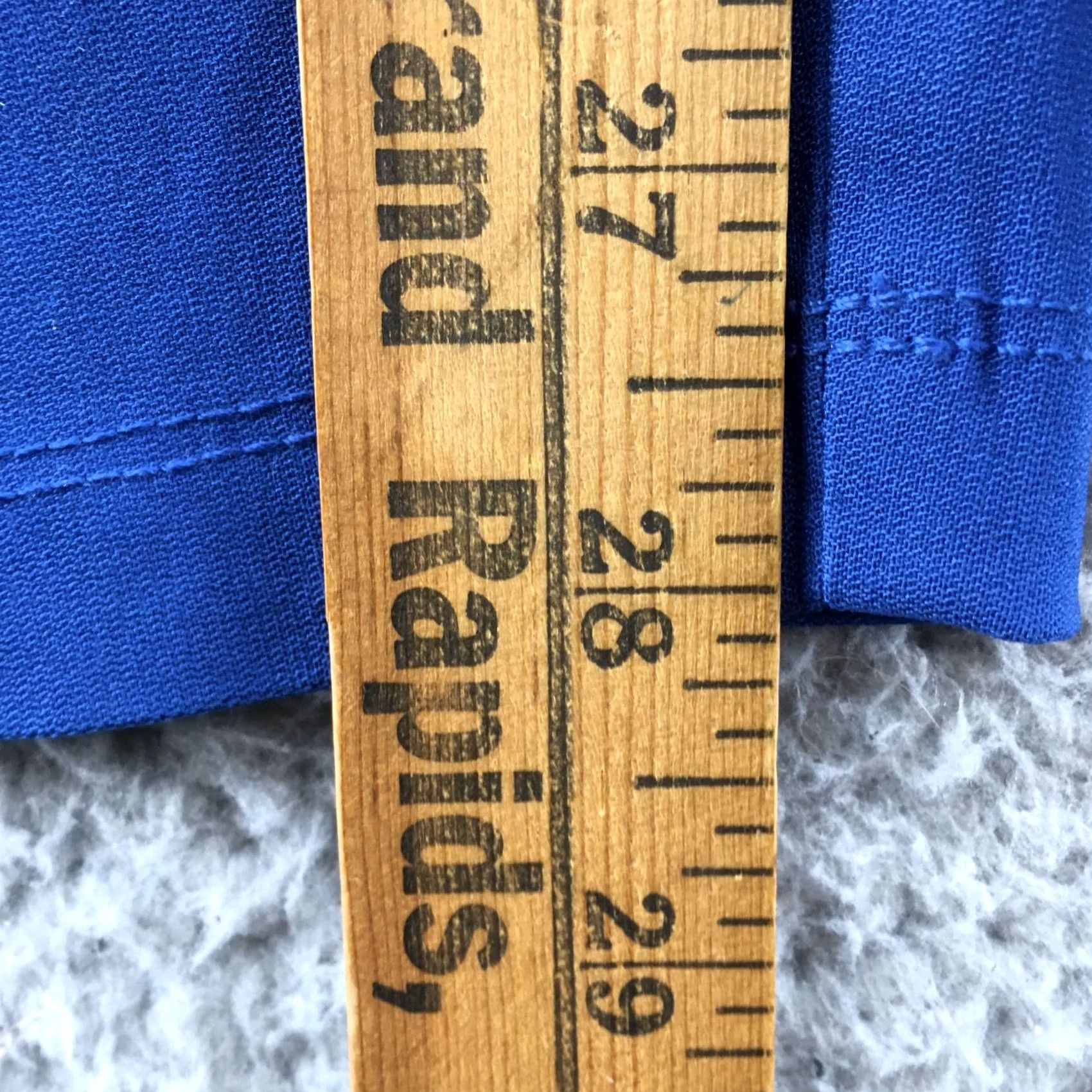 Worthington Worthington Skinny Pants Womens 26W Blue Solid Rayon Blend High Rise Casual NWT Size 26" / US 2 / IT 38 - 6 Thumbnail