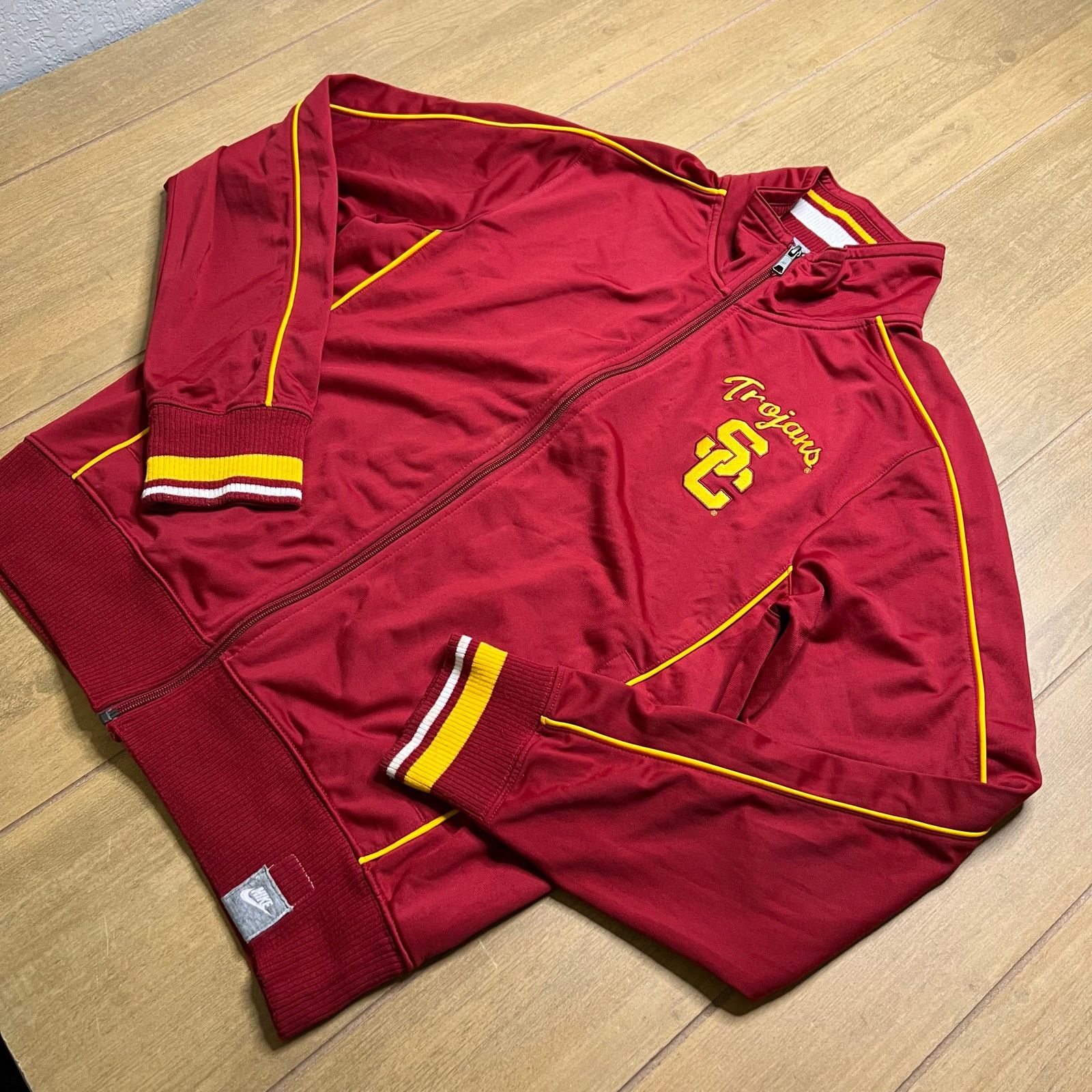 Nike Nike USC Trojans Track Jacket Men’s M Red Full Zip Swoosh Size US M / EU 48-50 / 2 - 10 Thumbnail