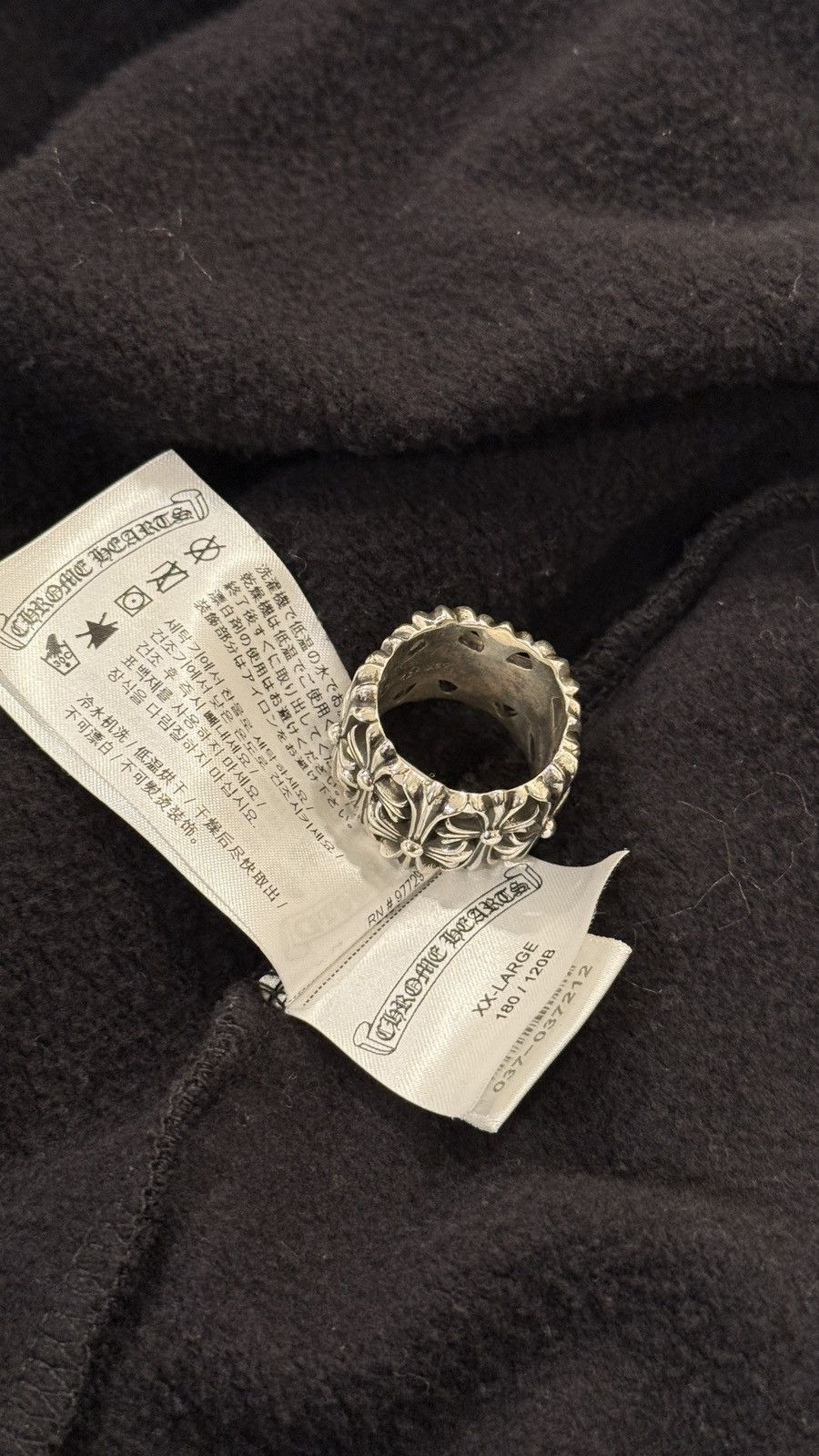 Chrome Hearts Rare Chrome Hearts Scroll Logo Zip Up Hoodie Fuck You Size US XXL / EU 58 / 5 - 9 Thumbnail