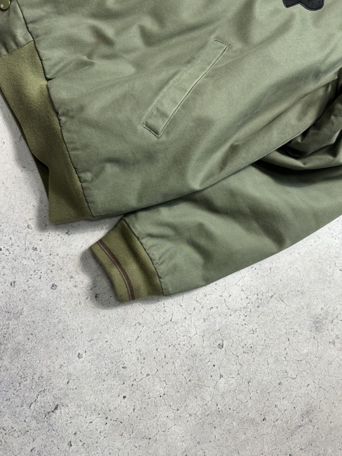 Nike Nike Air Vintage 00’s Bomber Jacket Big Logo Swoosh Y2K Size US L / EU 52-54 / 3 - 4 Thumbnail