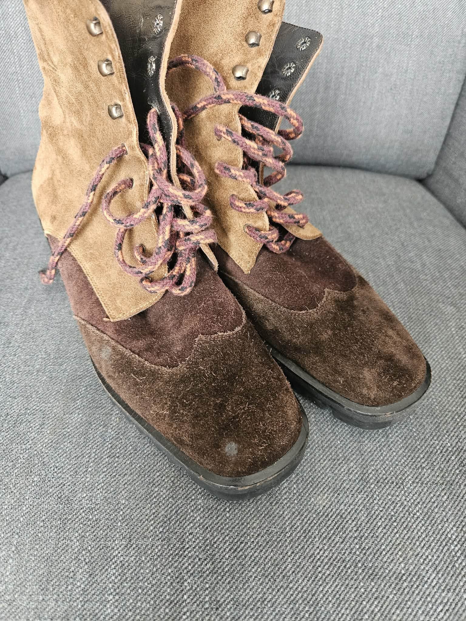 Salvatore Ferragamo Salvatore Ferragamo Sport Suede Ankle Boots Size 38 Size US 7.5 / IT 37.5 - 3 Thumbnail