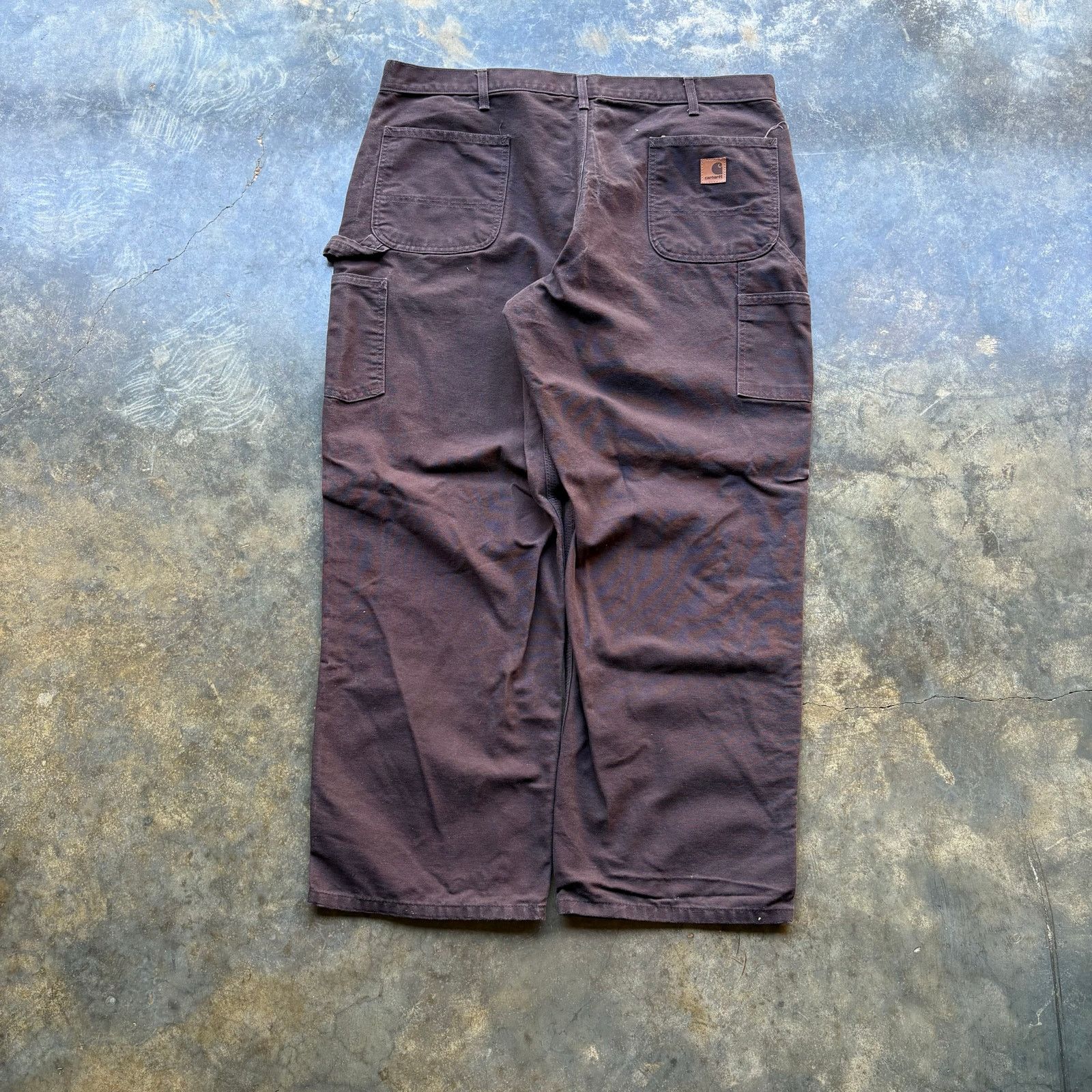 Carhartt Vintage baggy Dark Brown Carhartt Work pants Size US 42 / EU 58 - 1 Thumbnail