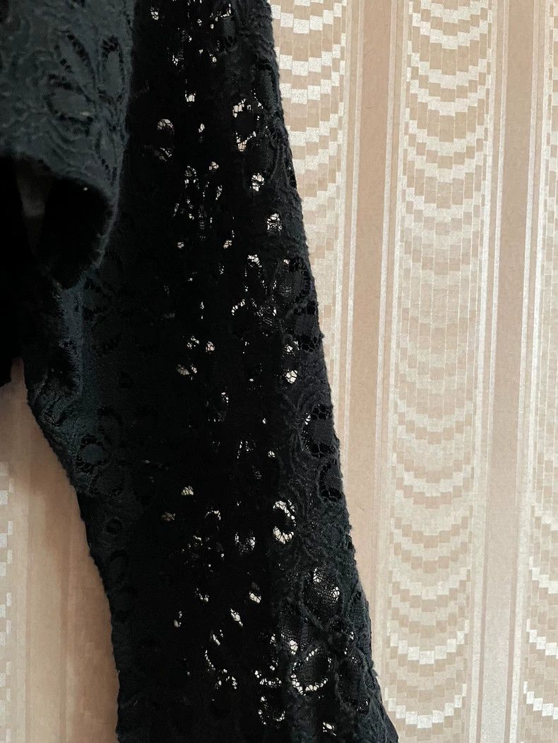 Comme Des Garcons Black Women's Cutout Jacket Lace Jacket