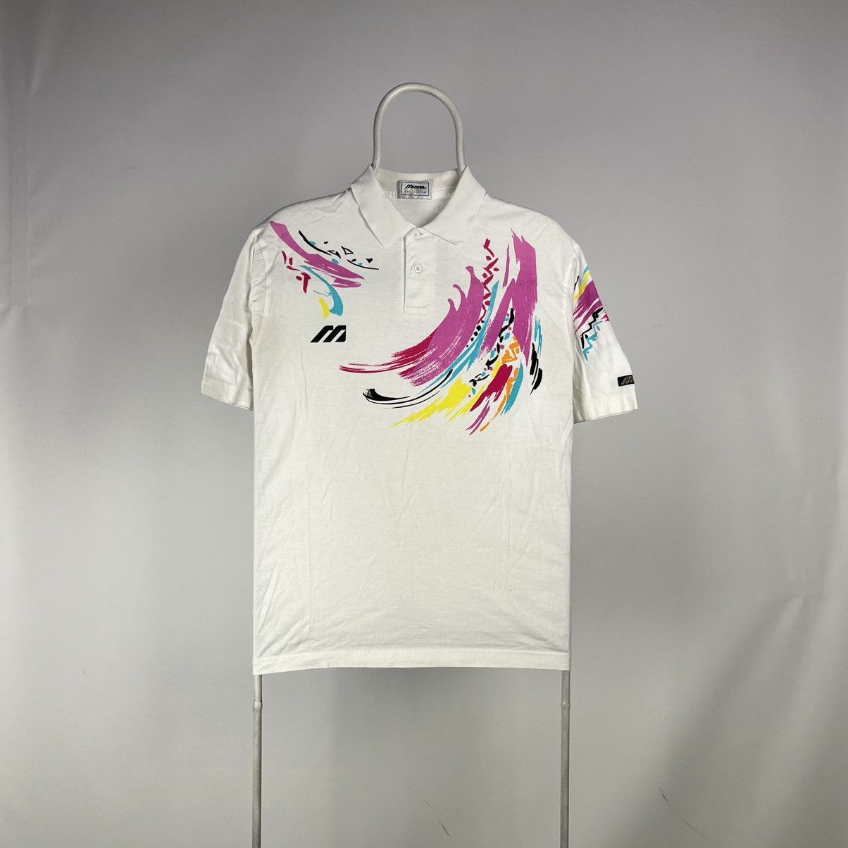 Mizuno Vintage Mizuno Tennis Collection 80s Polo Shirt size Medium Size US M / EU 48-50 / 2 - 1 Thumbnail