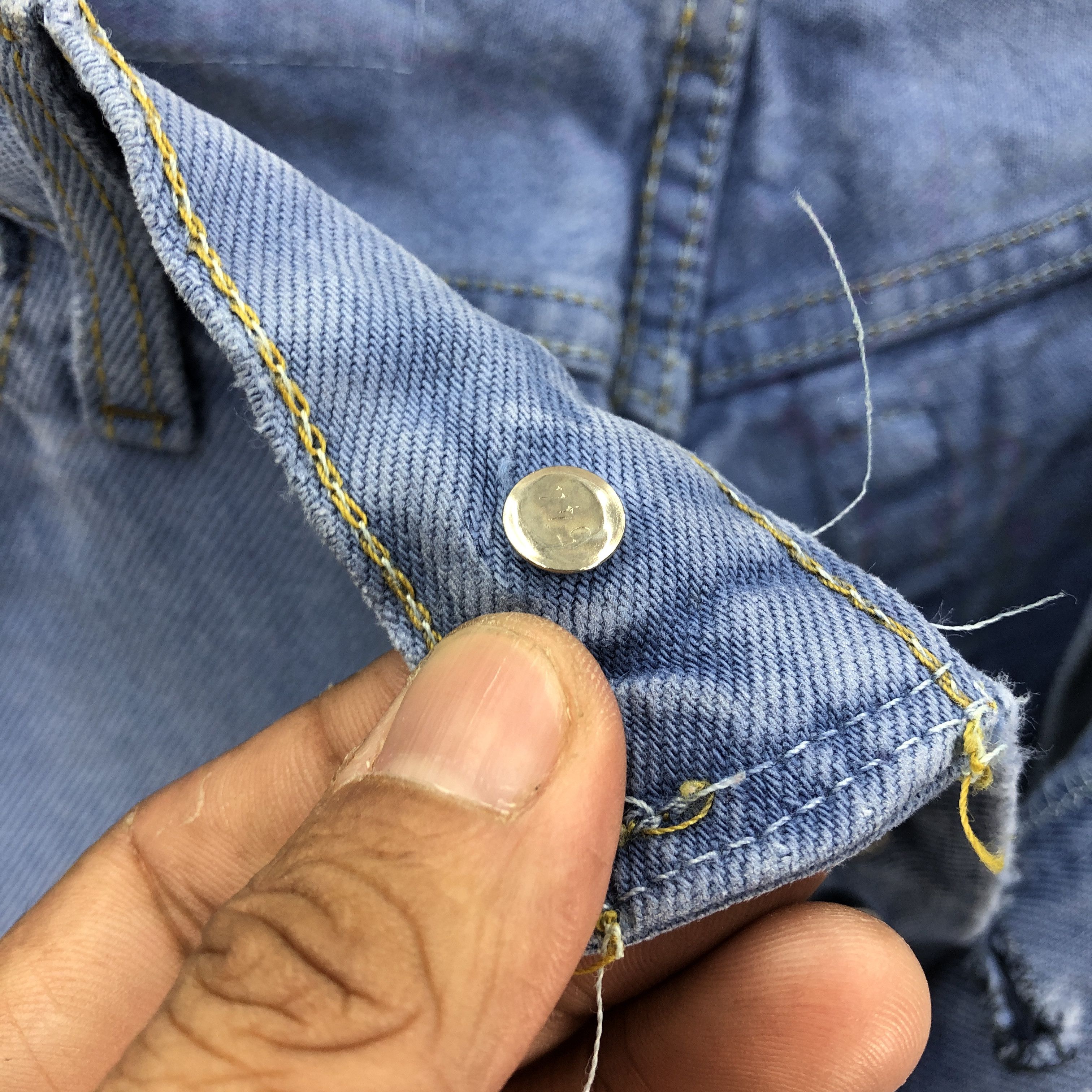 Levi's Vintage Levis 501 Jeans Blue Levi's Button Up Denim Size 24" / US 00 / IT 34 - 7 Thumbnail