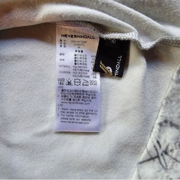 Other NEVERMINDALL Black and White Marble Loose Neck Turtle Top Si Size M / US 6-8 / IT 42-44 - 5 Thumbnail