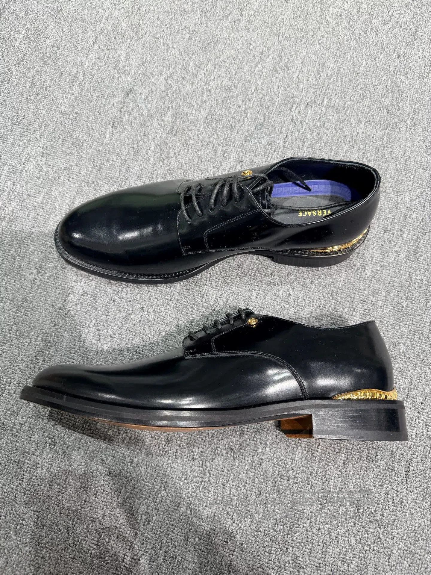 Versace Business Leather Display Shoes.