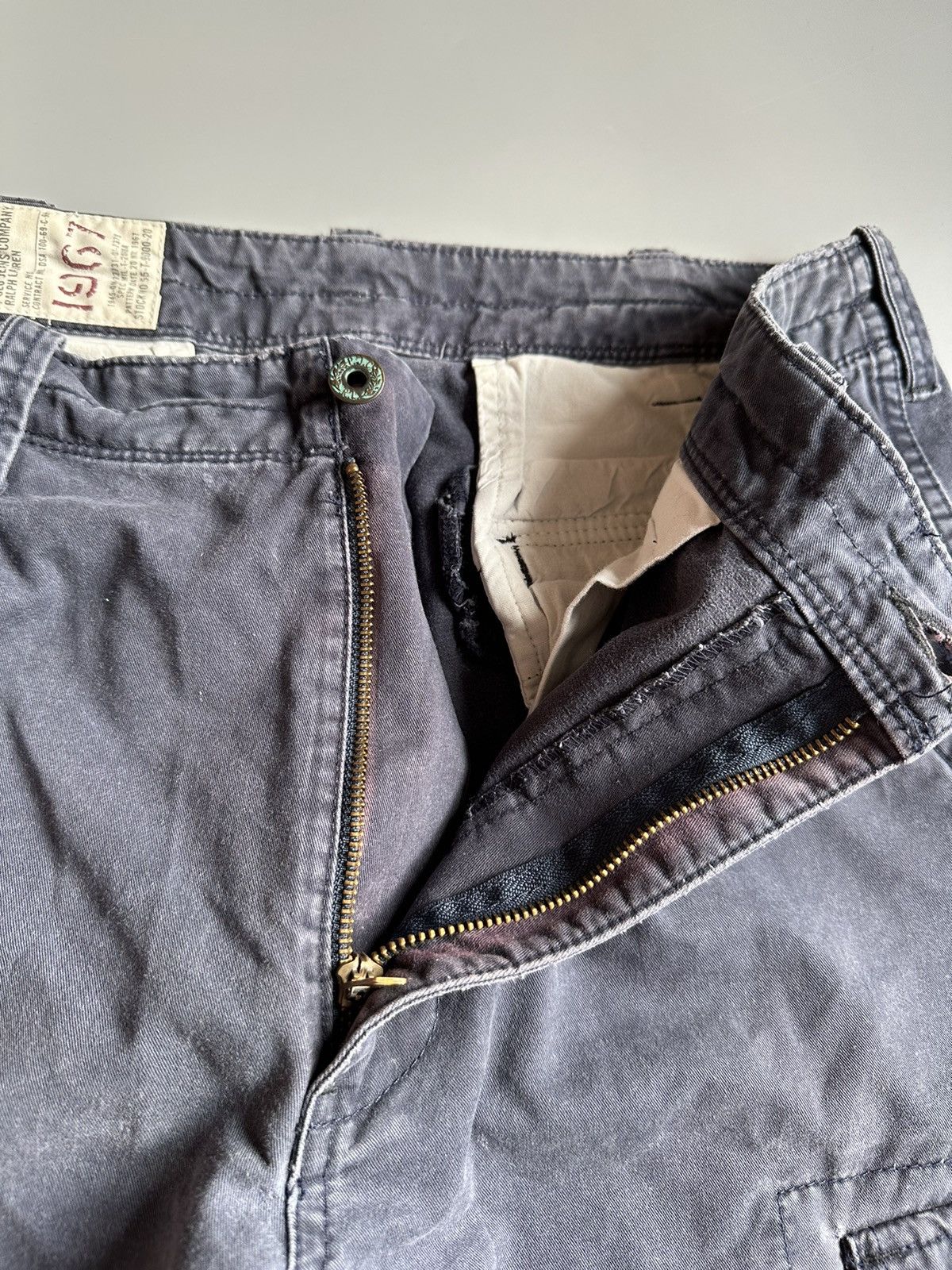 Other VTG Polo Jeans Co Ralph Lauren Military Cargo Pants 34x32 Size US 34 / EU 50 - 8 Thumbnail